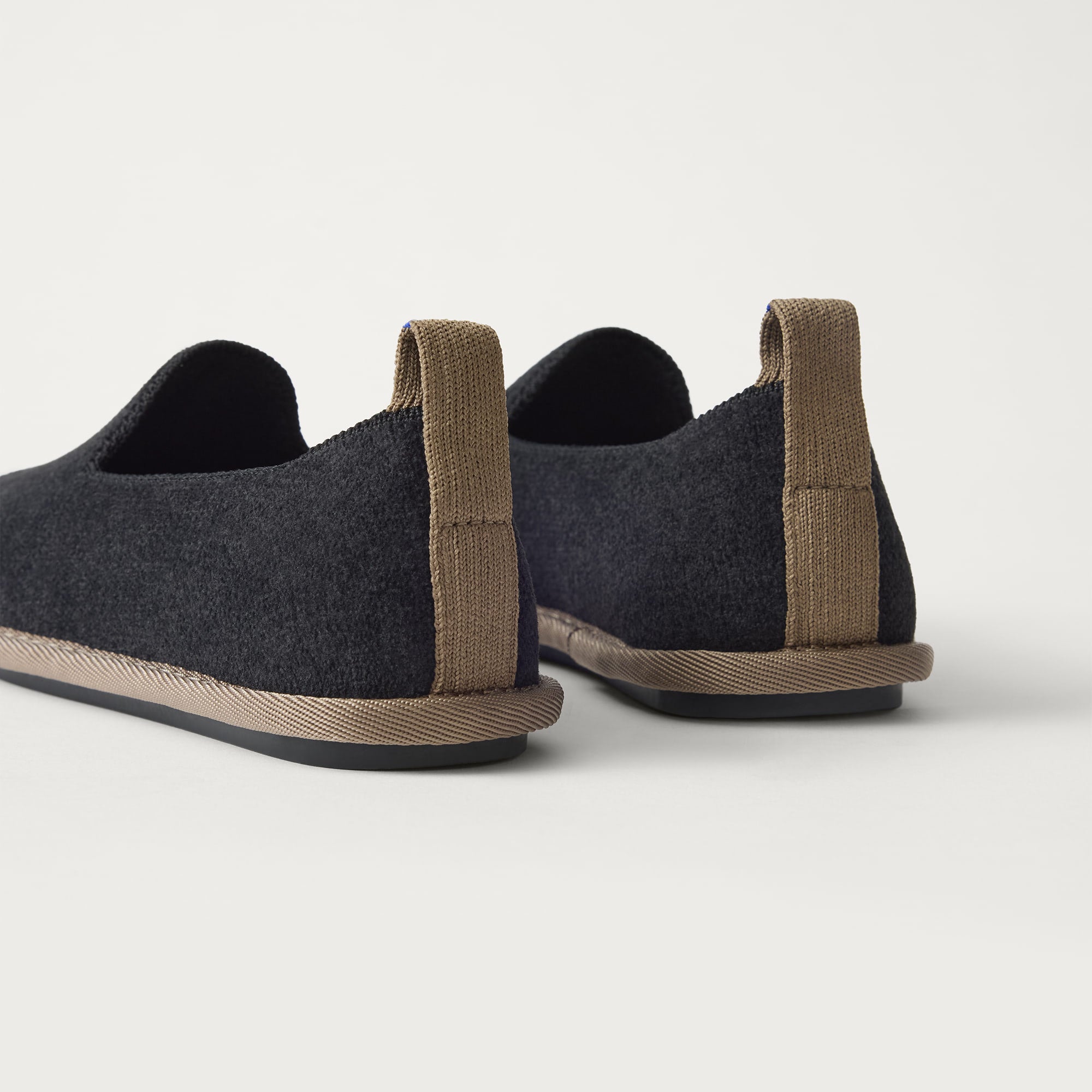 Rothy's The Mini Loafer mocassini bambino ReVelvet Black antiscivolo