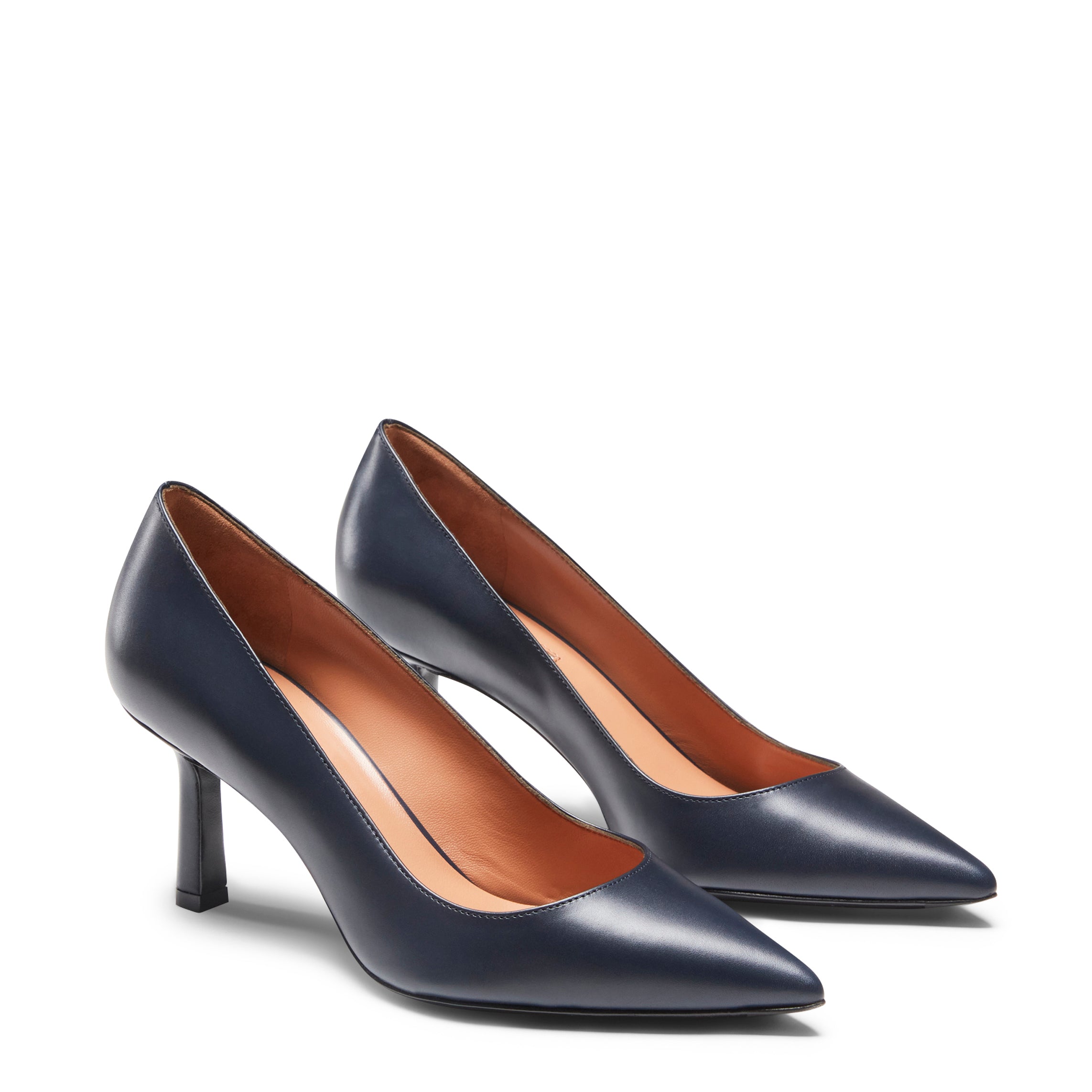 F.lli Rossetti 67614 Décolleté Donna Pelle Blu Marine