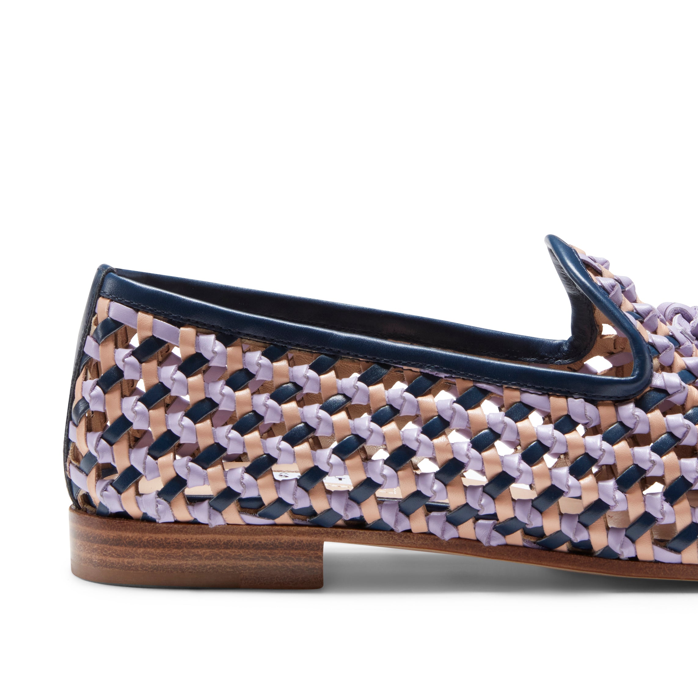 F.lli Rossetti 67696 Slipper Uomo Oceano Pelle Intrecciata