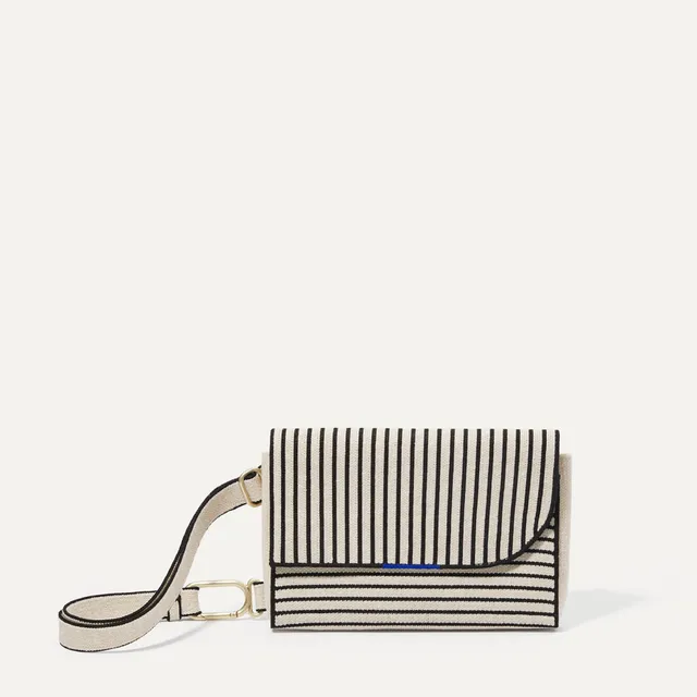 Rothy's The Belt Bag borsa tracolla beige e nera