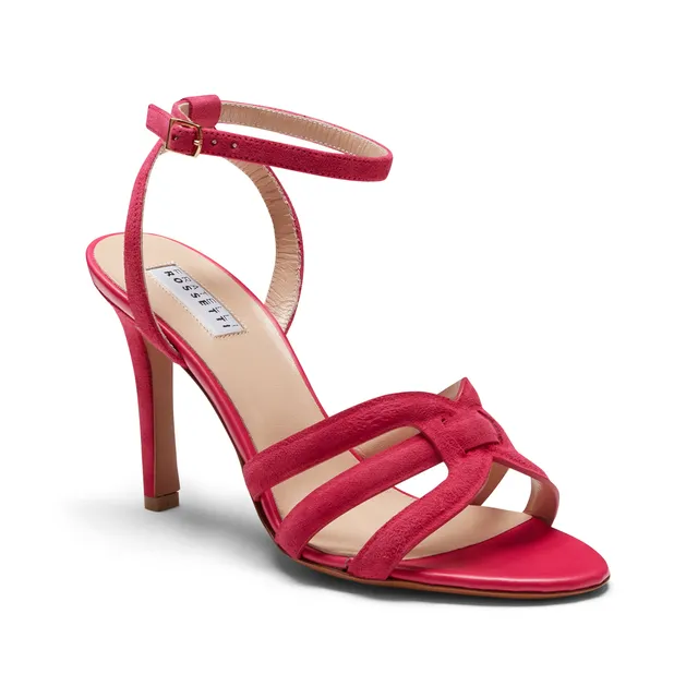 F.lli Rossetti 68213 Sandalo Suede Fuxia Tacco 90