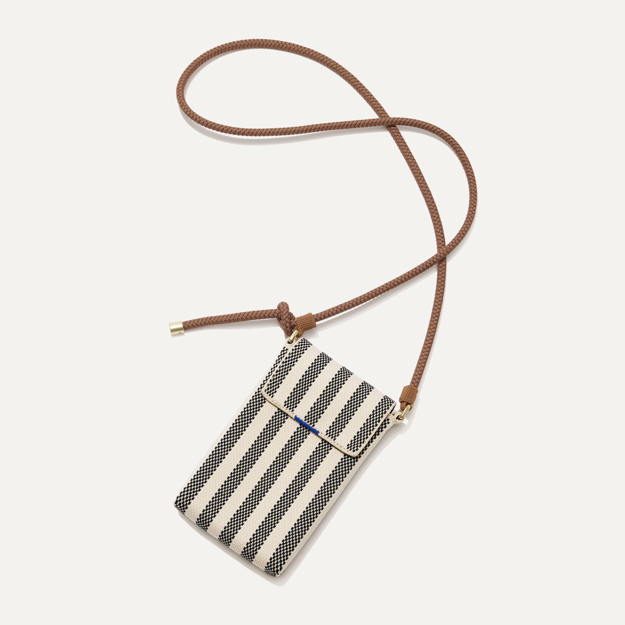 Rothy's The Phone Crossbody tracolla Brown Crochet