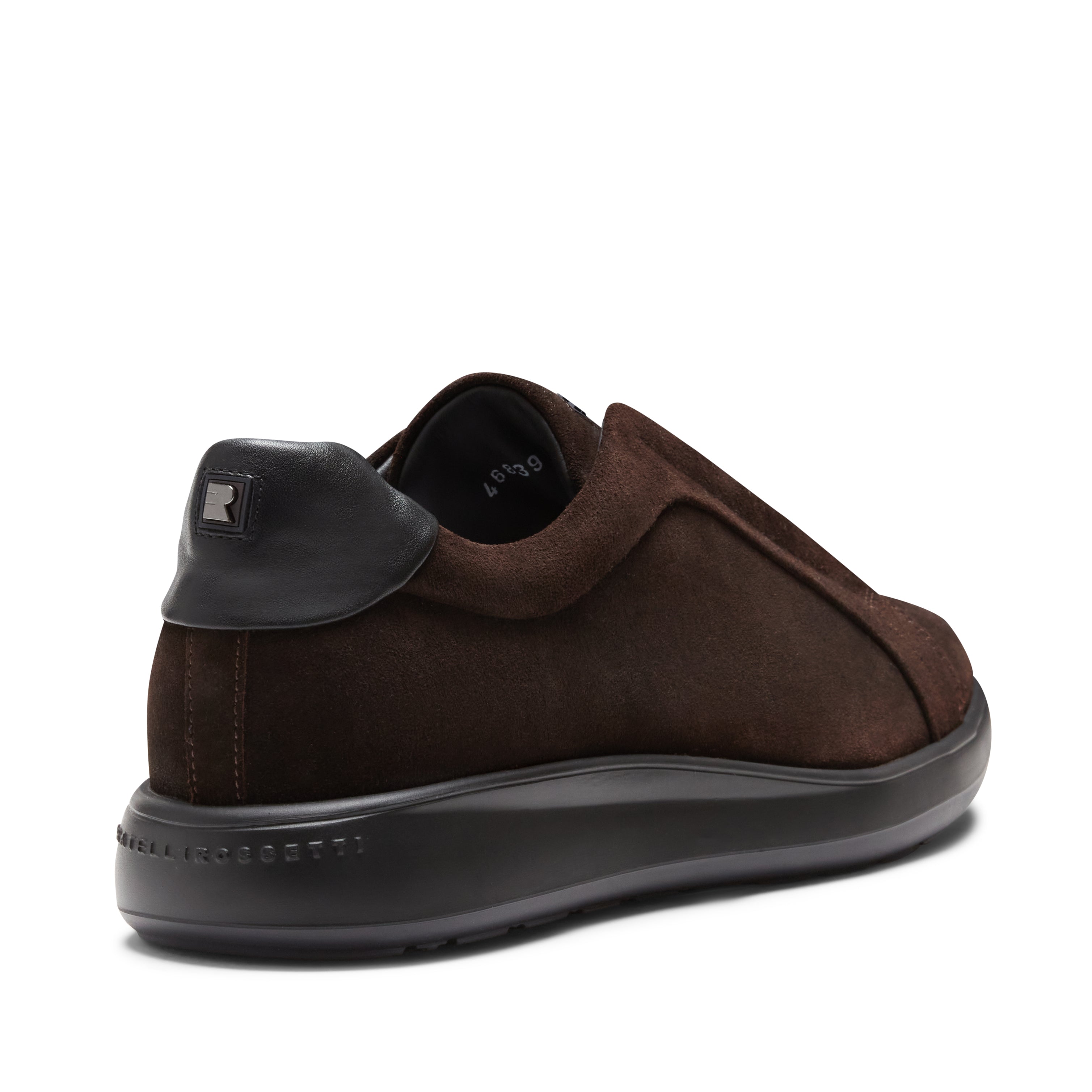F.lli Rossetti 46839 sneaker suede Cacao idrorepellente