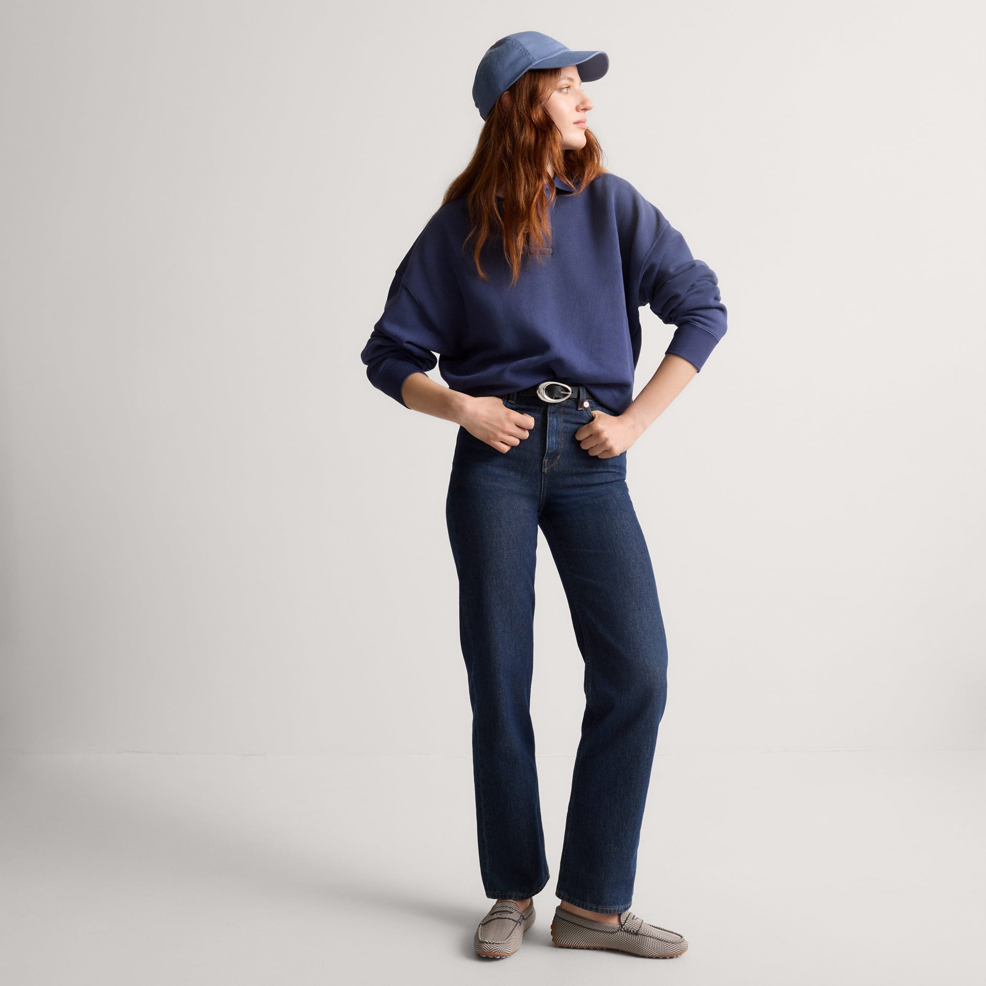 Rothy's The Daily Driver mocassini donna Iron Herringbone maglia