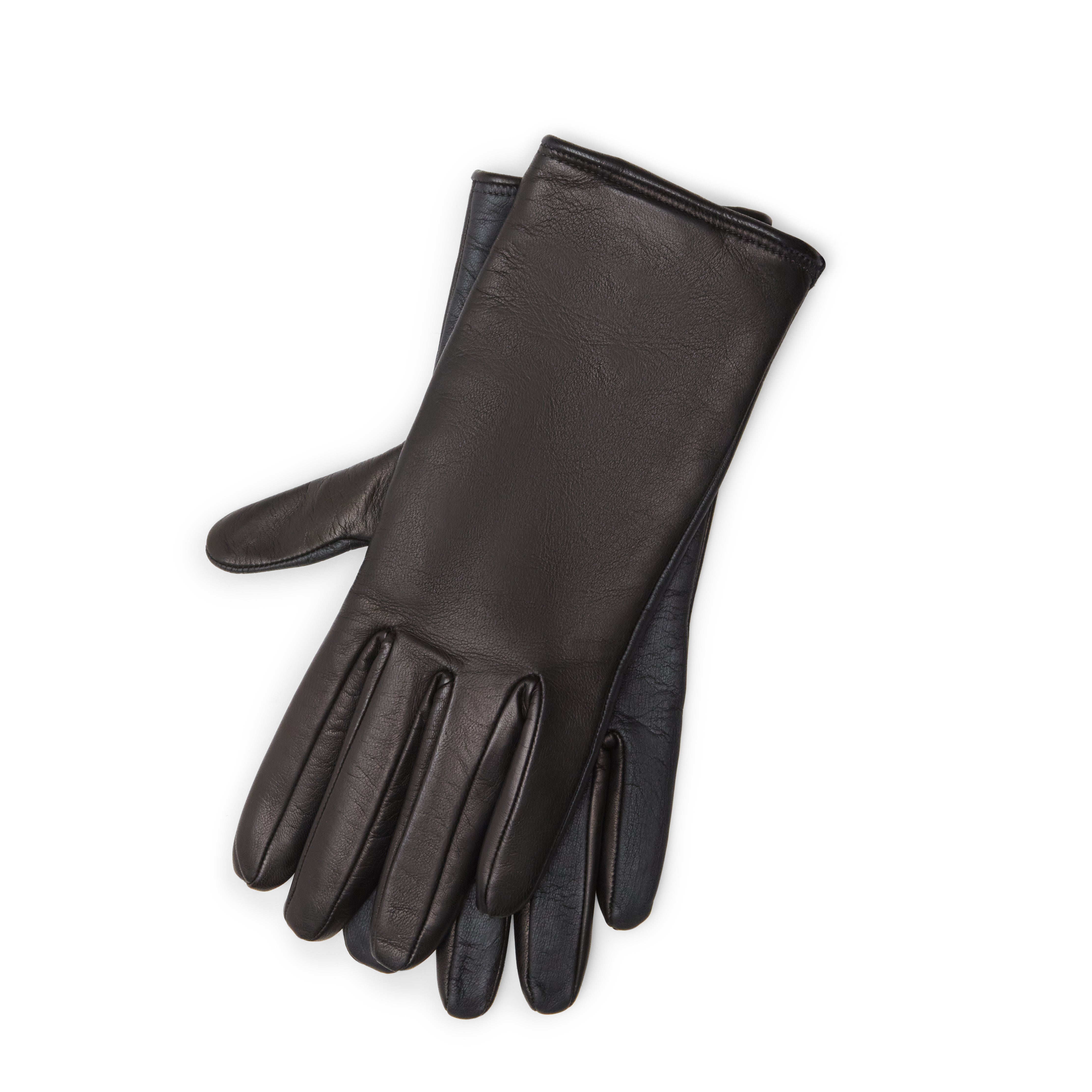F.lli Rossetti 92242 Guanto Pelle Donna Nero Touch Nappa