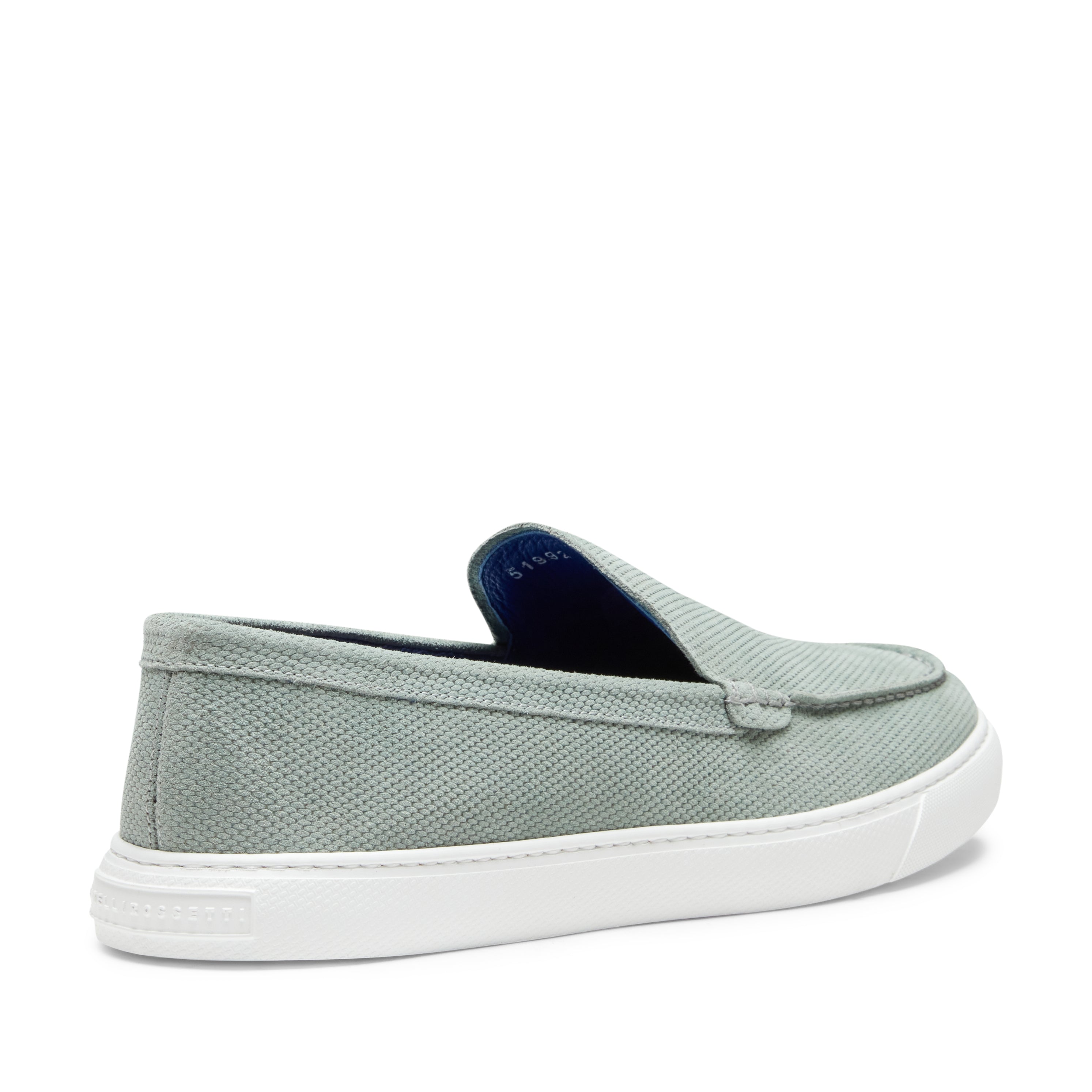F.lli Rossetti Yacht 51992 mocassino uomo salvia suede