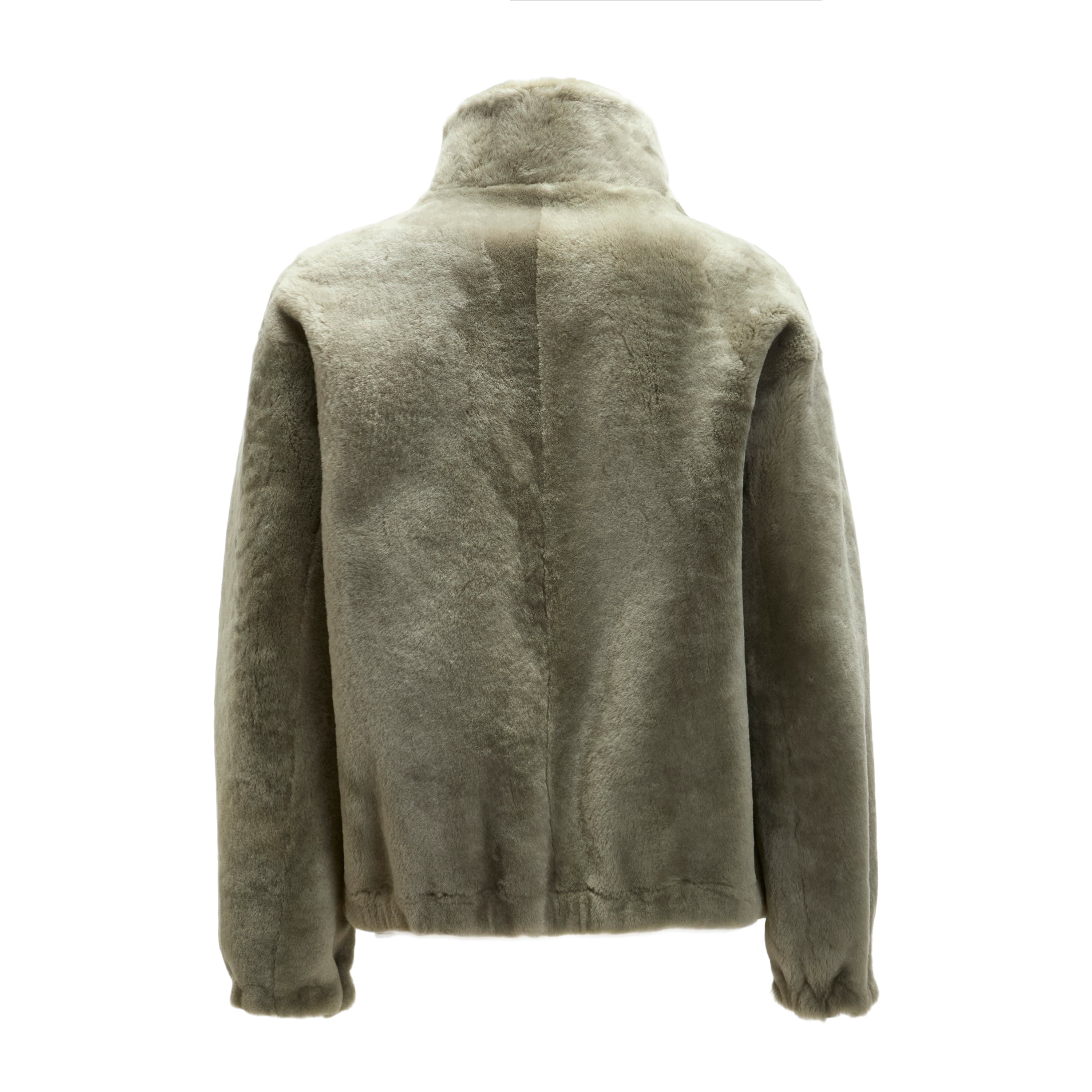 F.lli Rossetti 98419 giubbino donna shearling verde eucalipto