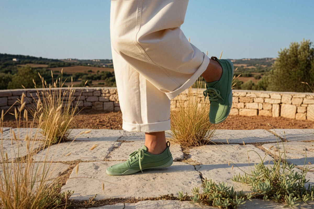 Wildling Tanuki Kibo slip on adulti verdi traspiranti leggere