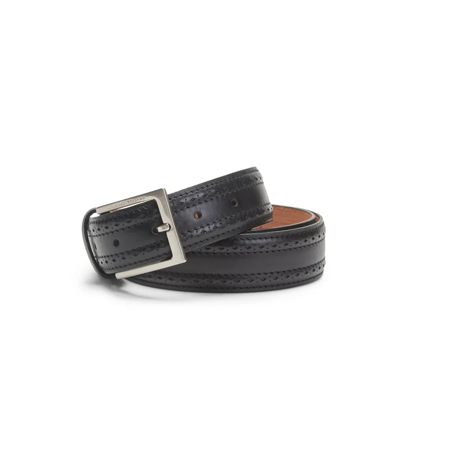 F.lli Rossetti 97520 Cintura Uomo Pelle Nera 35mm