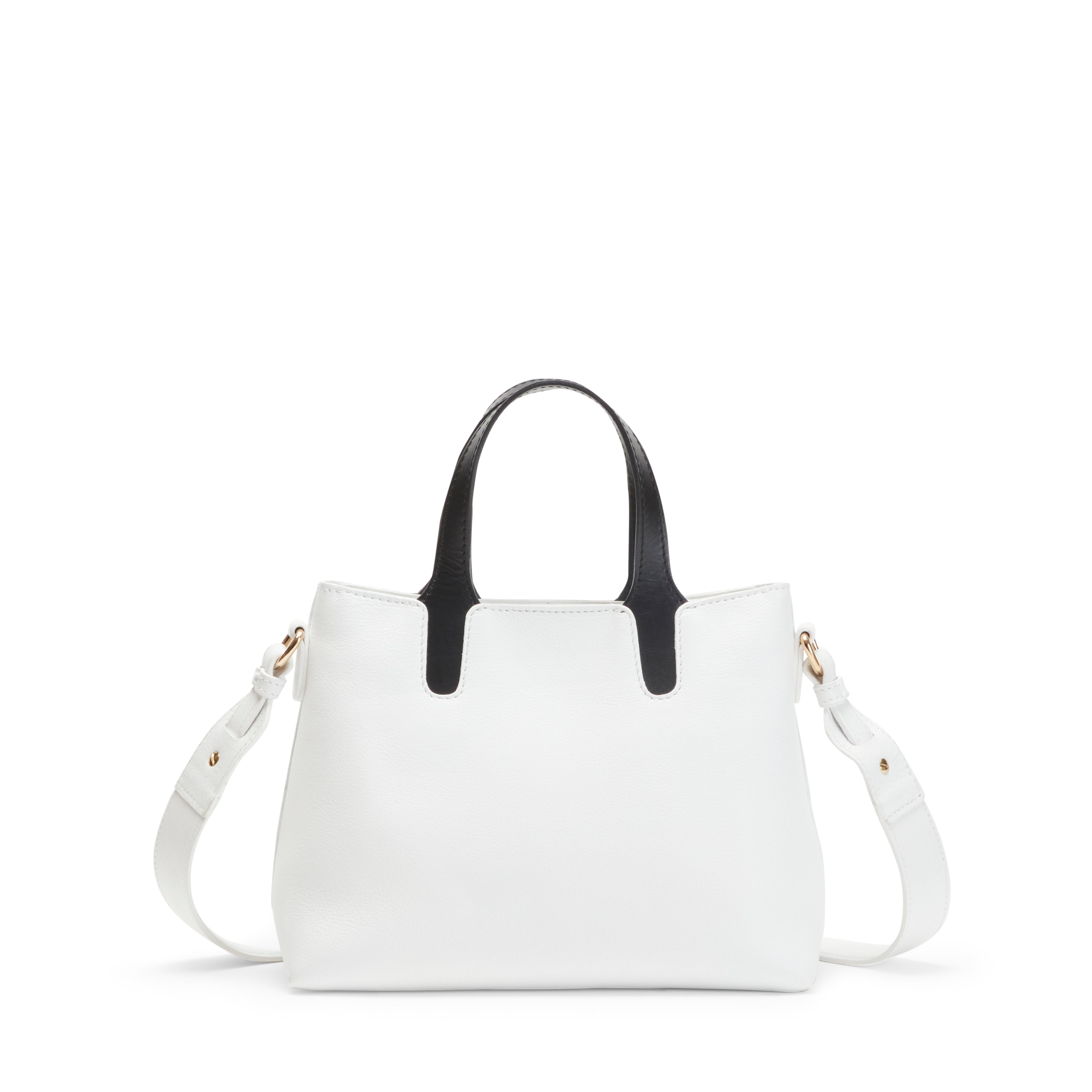F.lli Rossetti Hobo borsa donna pelle bianco tracolla