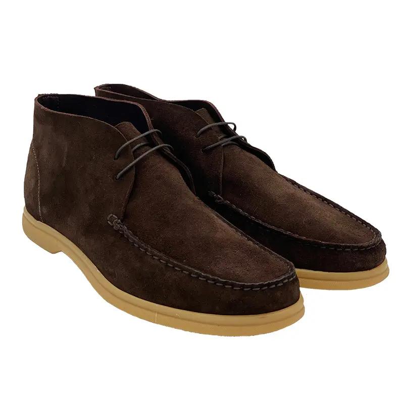 Sandro Barbera Cobo Polacchino Uomo Blu EU 46 in Pelle