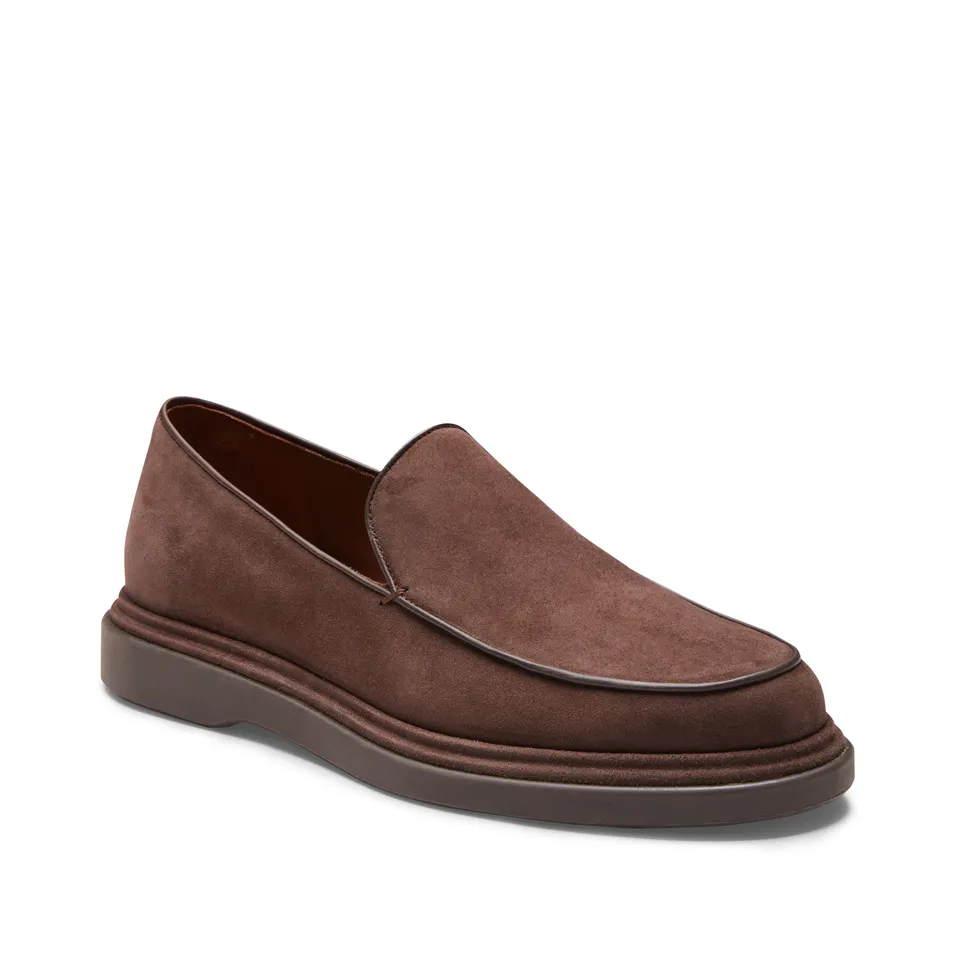 F.lli Rossetti 14894 mocassino uomo ebano suede