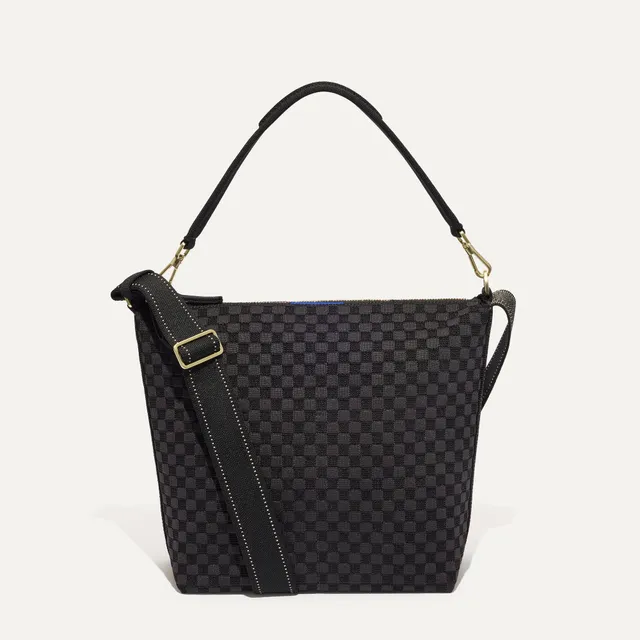 Rothy's Mini Zip Bucket borsa Black Sand secchiello nero