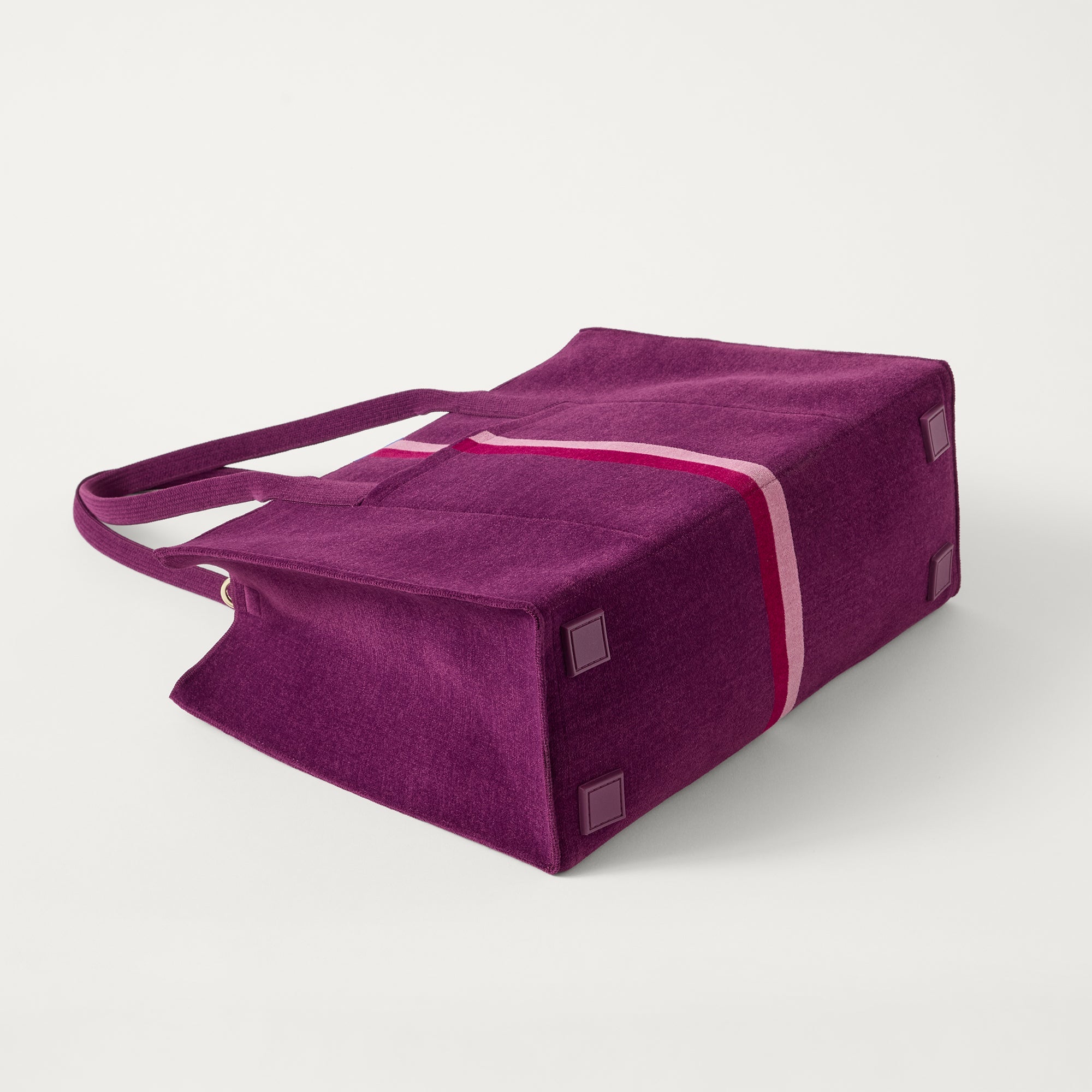 Rothy's Classic Tote tote bag ReVelvet Orchid viola