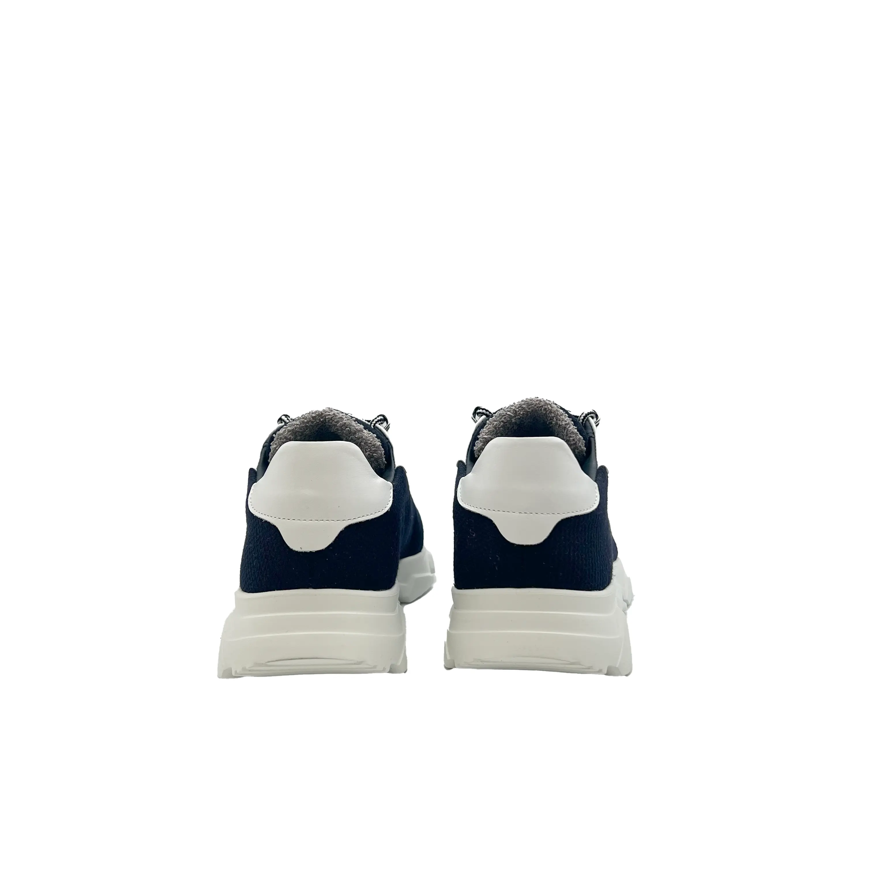 Sandro Barbera Wooly Lite sneakers unisex blu lana Merino