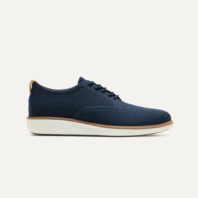 Rothy's The Oxford mocassini uomo Night Navy blu maglia