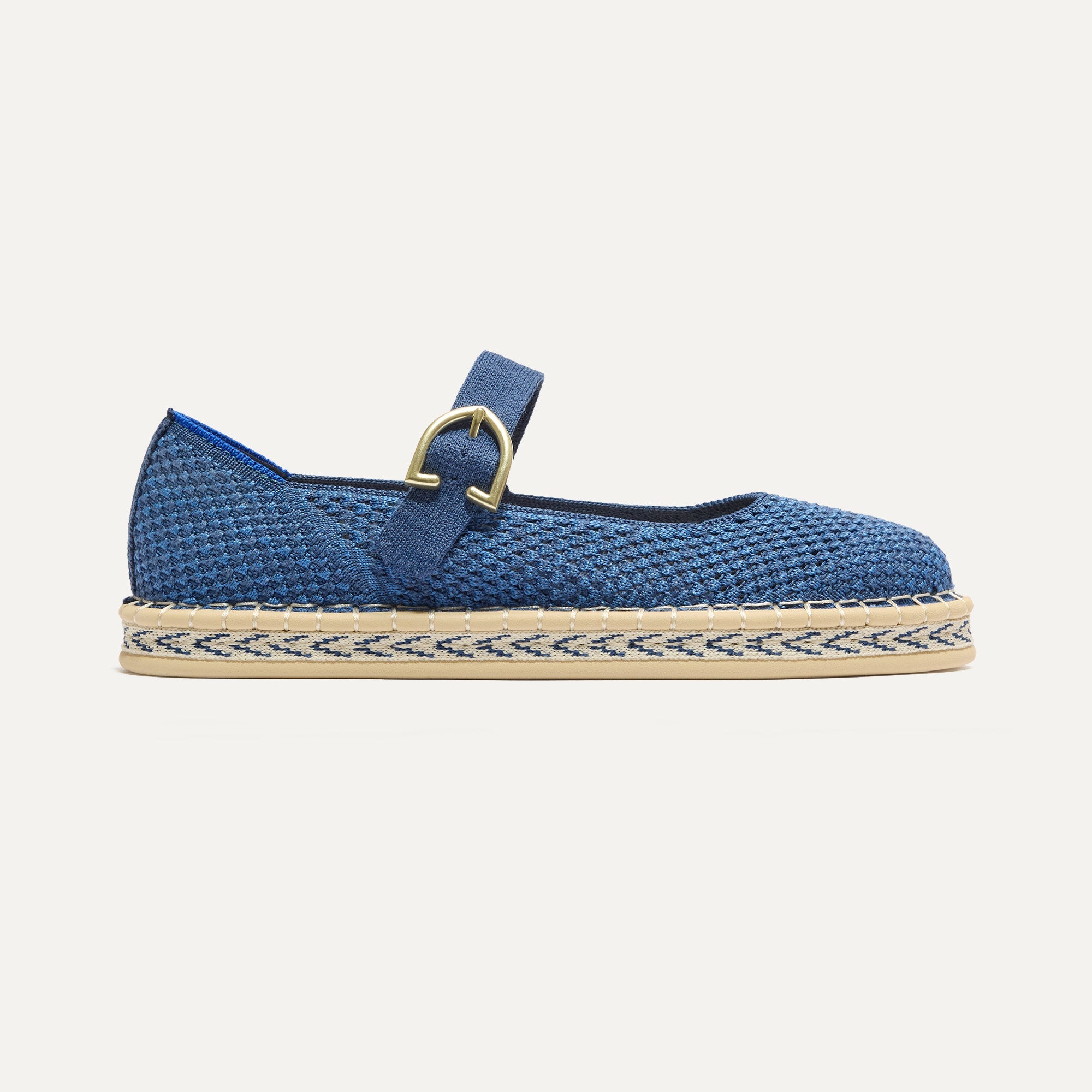 Rothy's Espadrille Mary Jane ballerine Blue Breeze blu