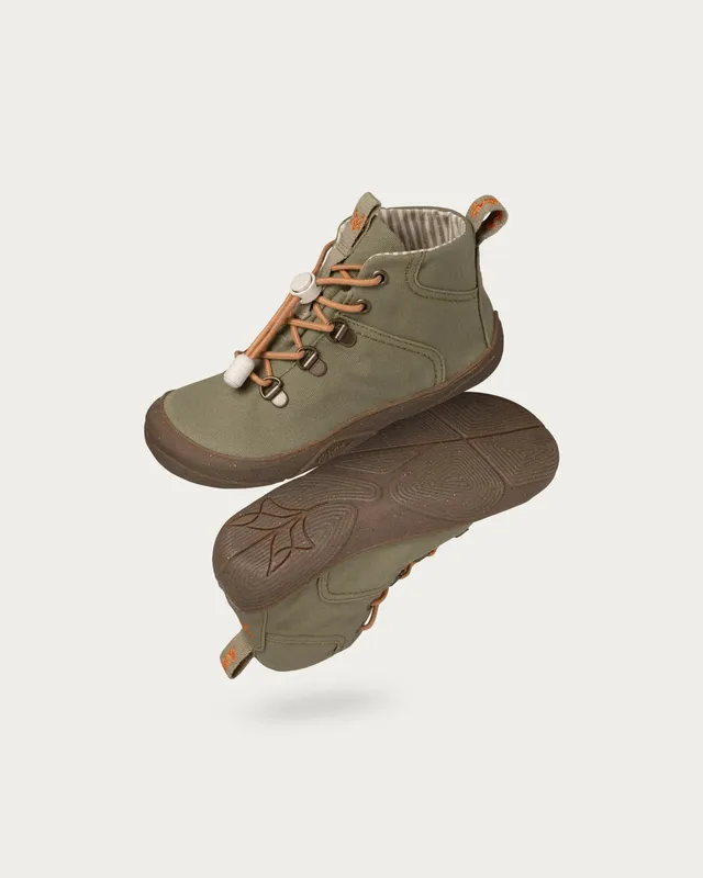 Wildling Marti Khaki scarpe bambino verde mezza stagione