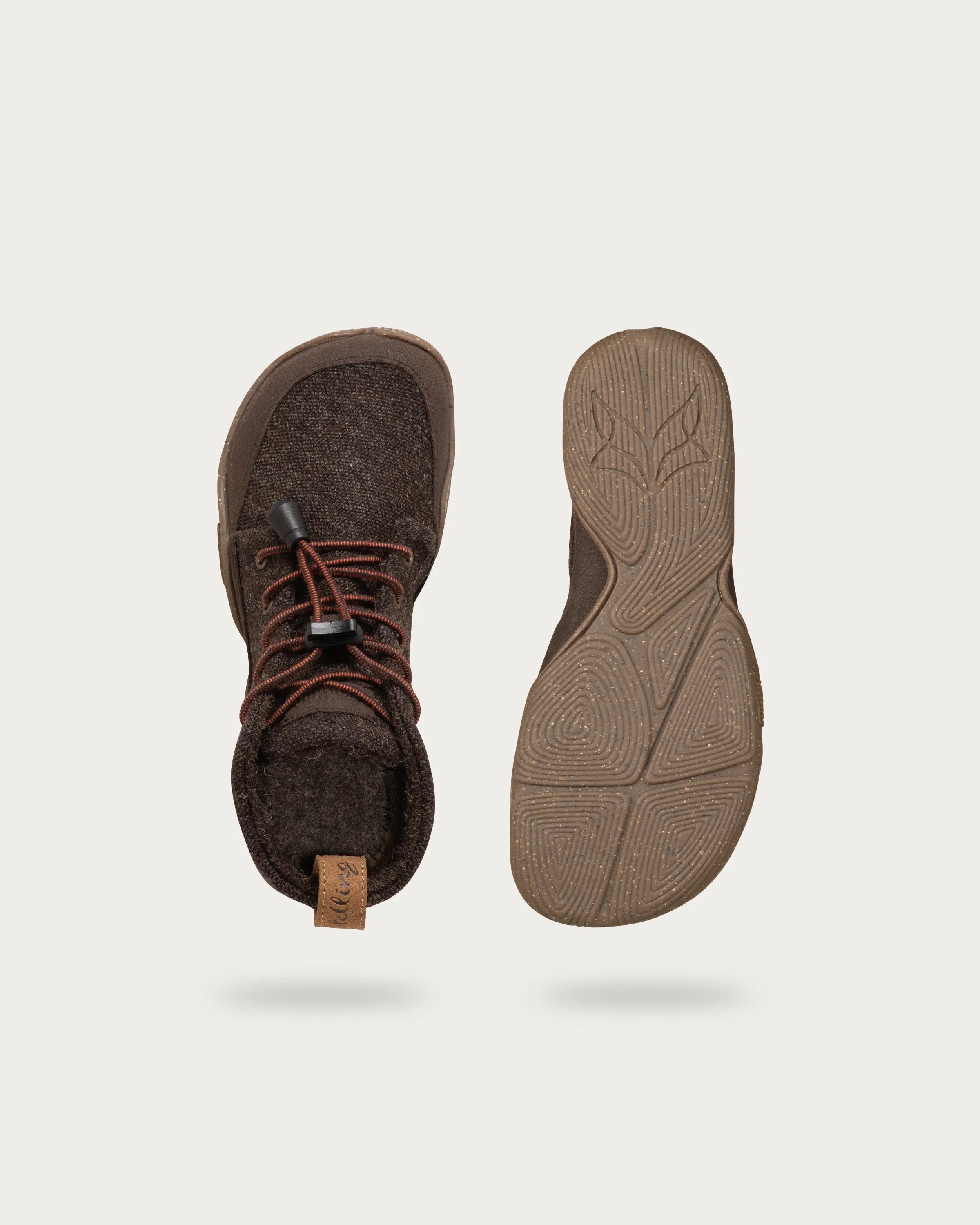 Wildling Shoes High Cut Marron brun stivaletti bimbo EU 28 lana