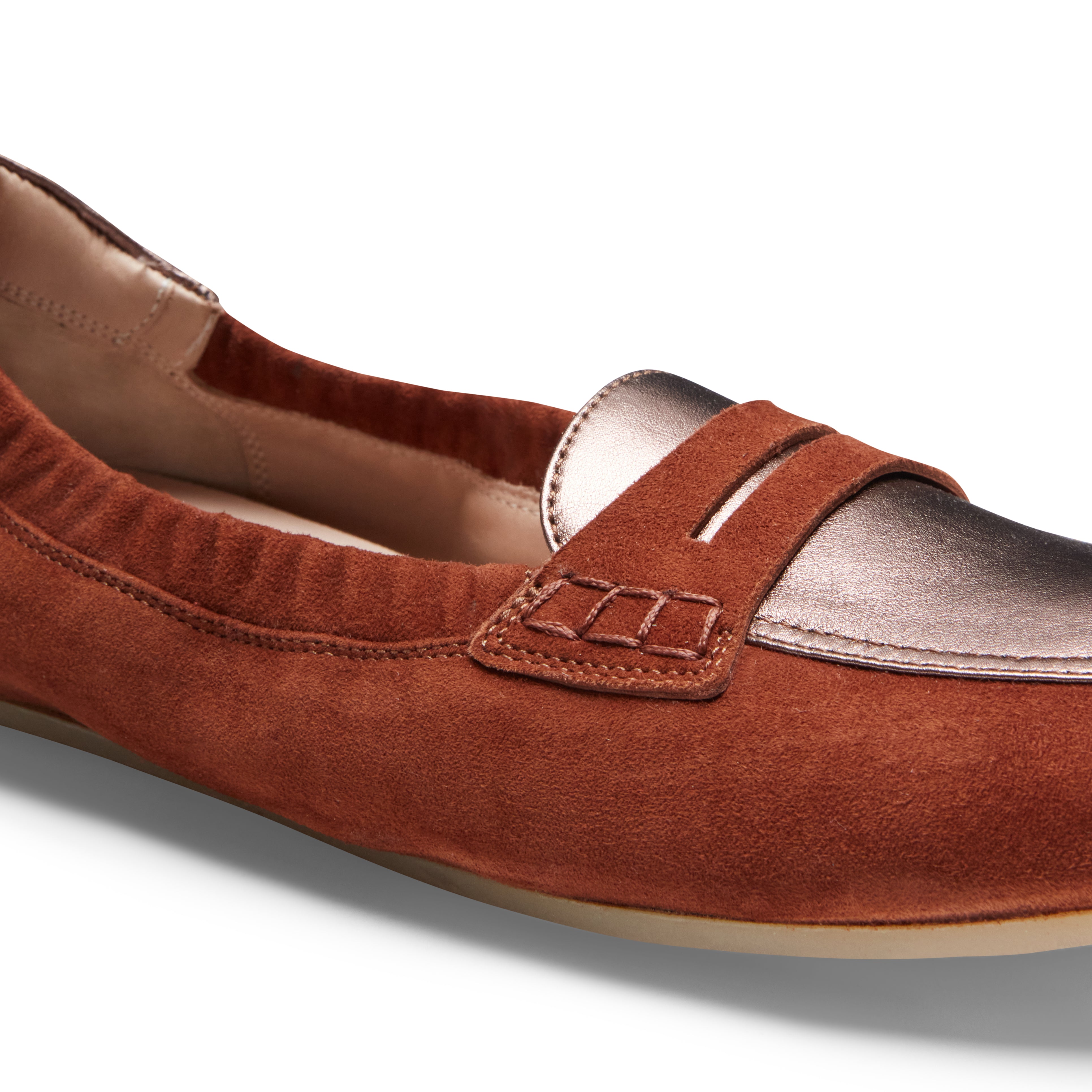 F.lli Rossetti 77225 Mocassino Suede Mandorla