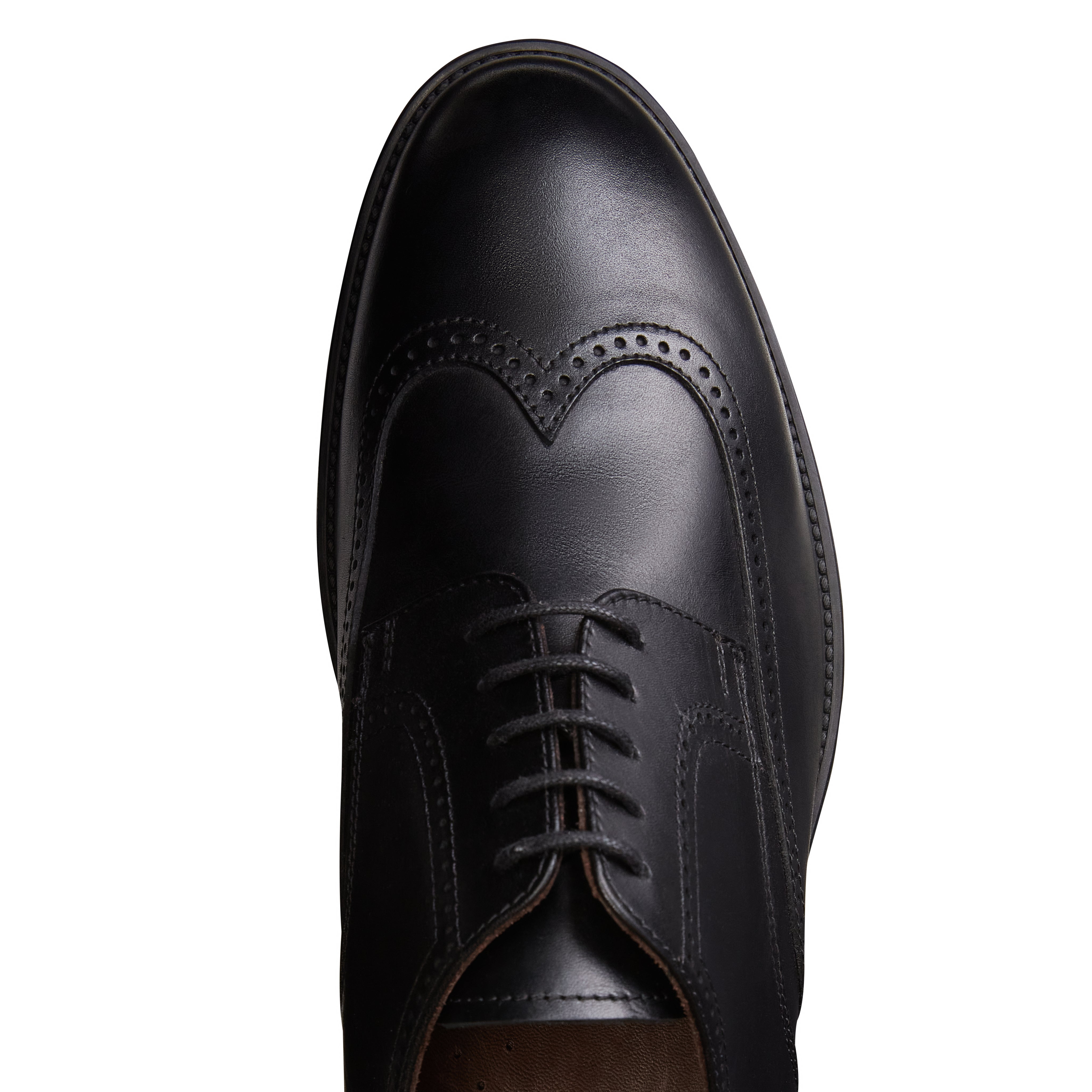 F.lli Rossetti 11250 Derby pelle uomo nero suola cuoio