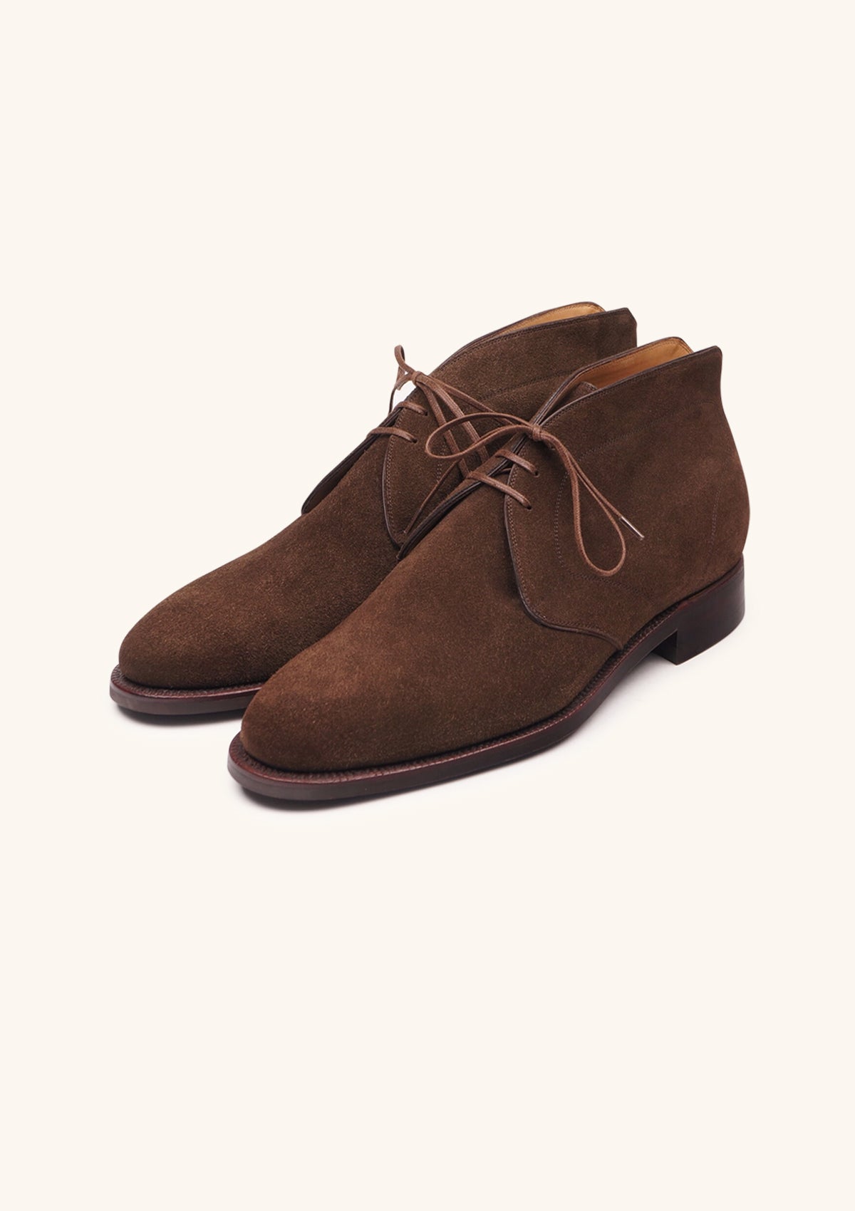 Stefano Bemer Boots Chukka Camoscio Marrone C7000V1