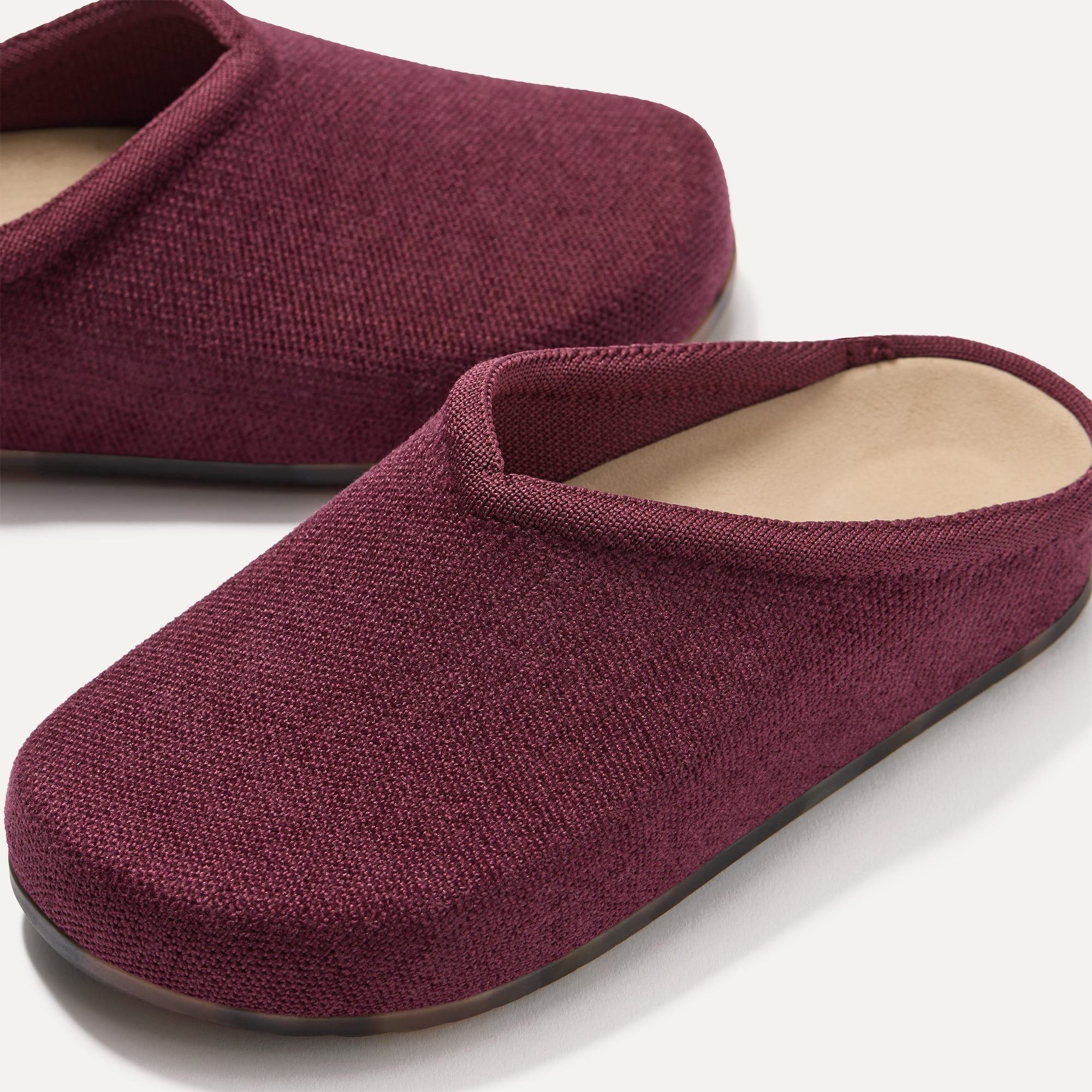 Rothy's The Casual Clog zoccoli donna ReVelvet Syrah bordeaux
