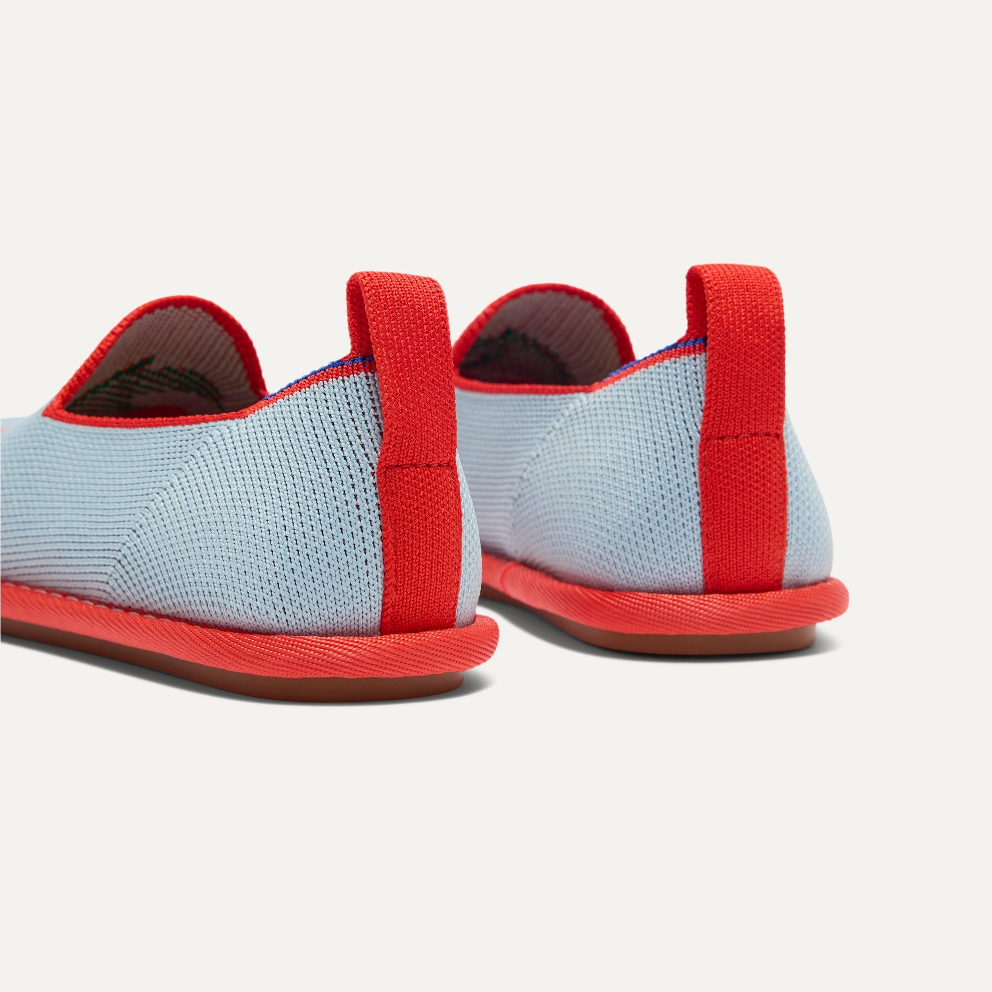 Rothy's The Mini Loafer mocassini bambina Cherry Blue antiscivolo