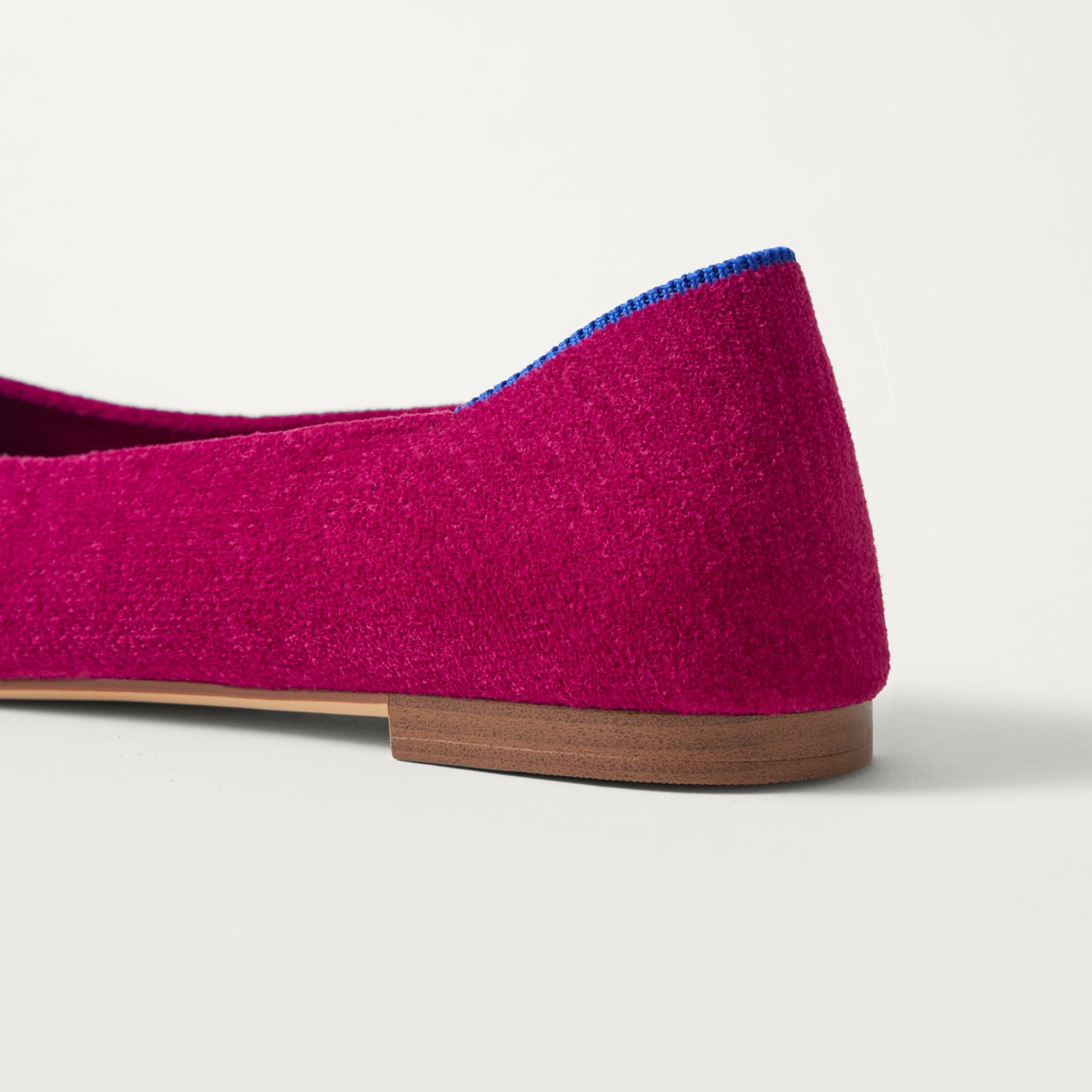 Rothy's The Point III ballerine rosa ReVelvet Mulberry