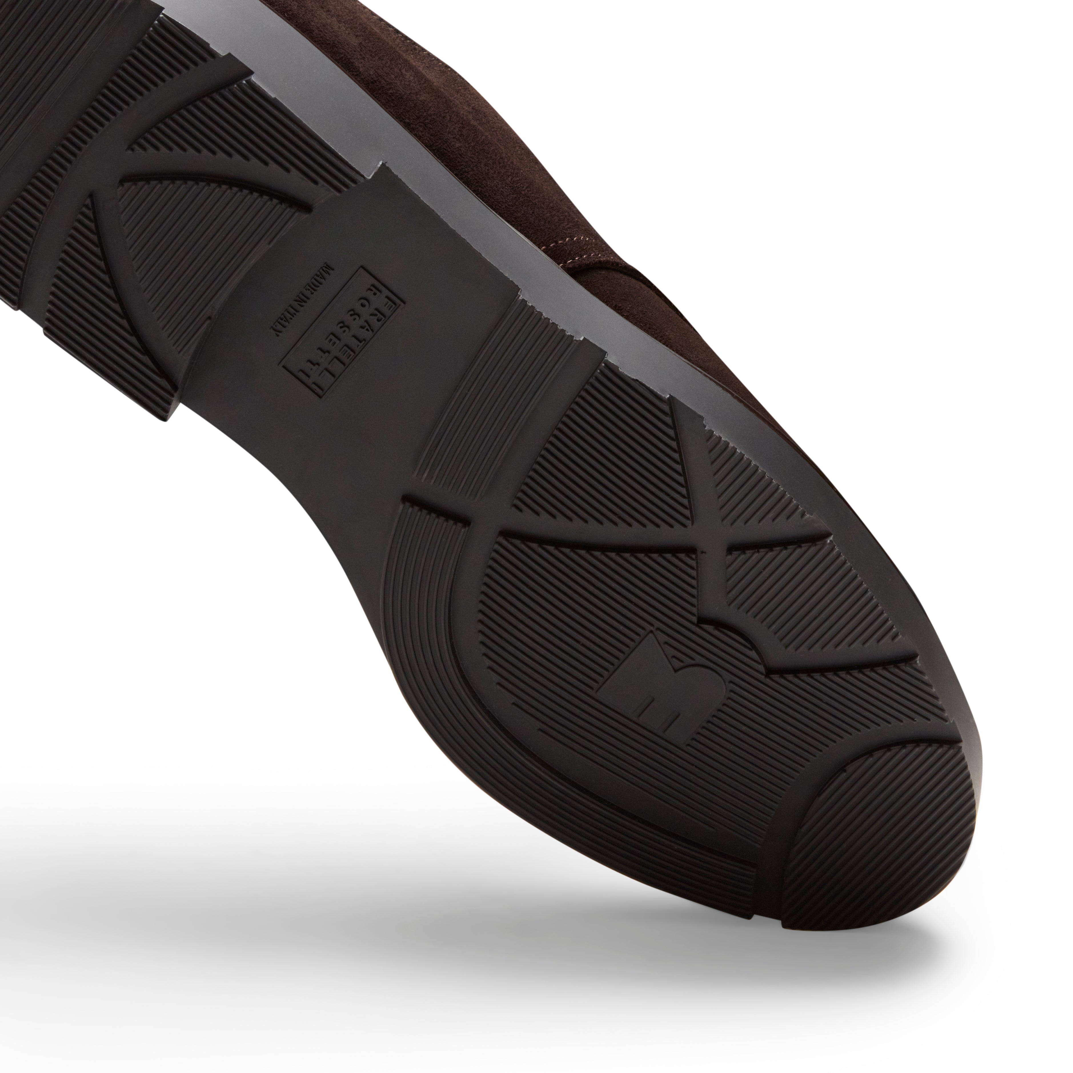 F.lli Rossetti Shoes 47320 derby cacao suede uomo