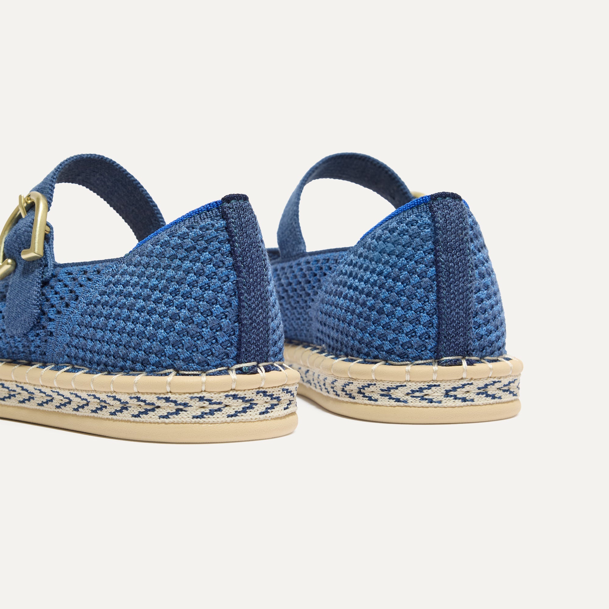Rothy's Espadrille Mary Jane ballerine Blue Breeze blu