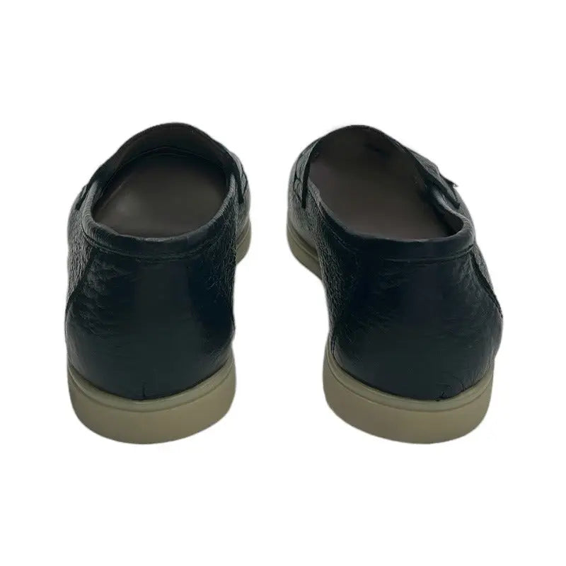 Sandro Barbera 181 Haruki mocassino donna blu pelle 39