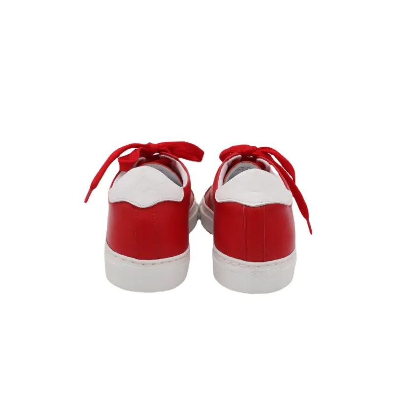 Sandro Barbera & Figli VA9 Basic sneakers donna ginger bianco pelle