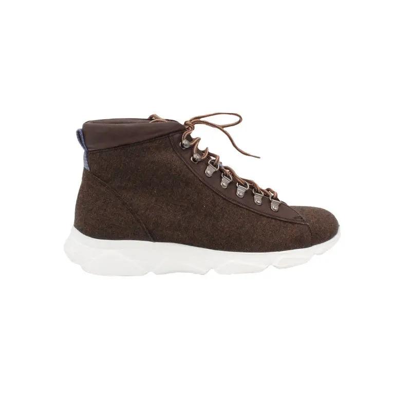 Sandro Barbera & Figli Wooly Luminor Browny sneaker lana