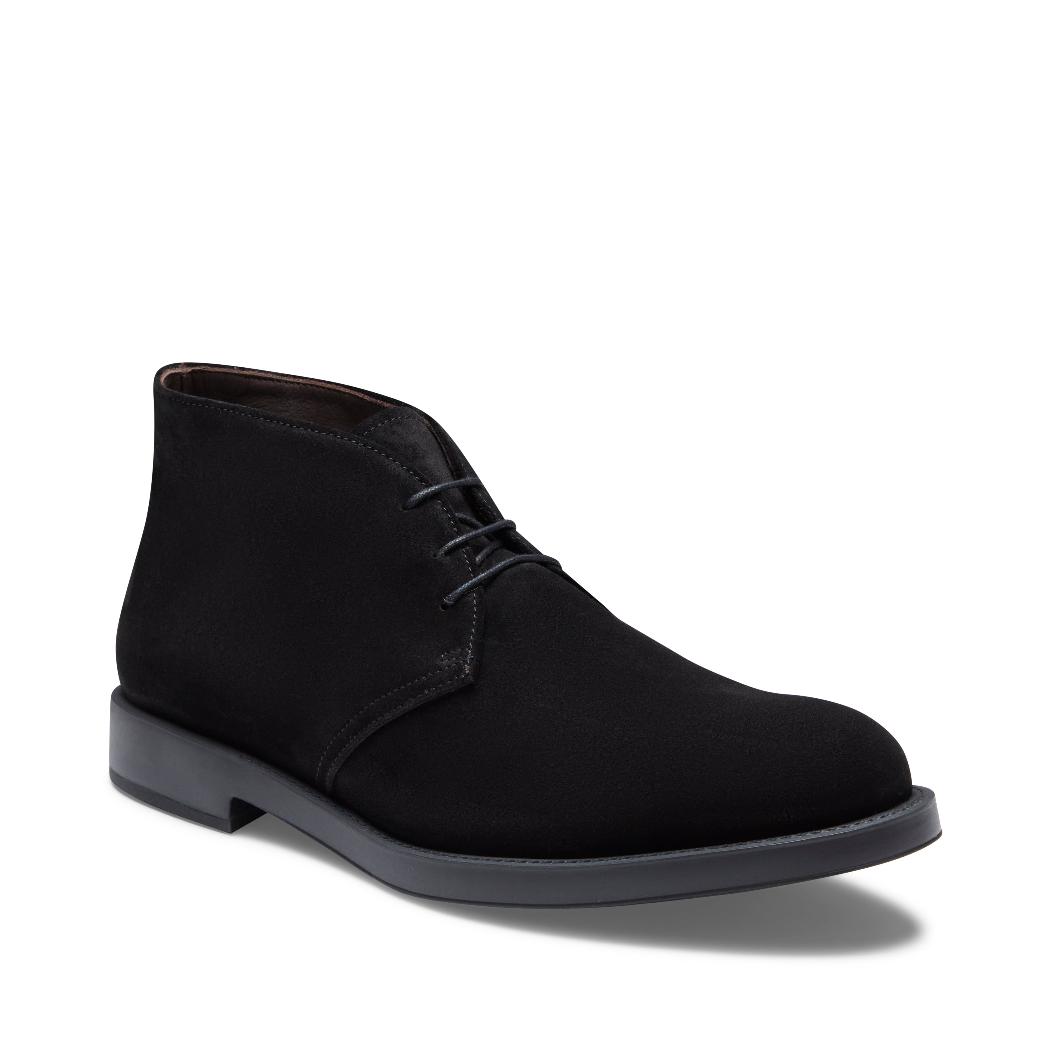 F.lli Rossetti 47492 desert boot uomo nero suede