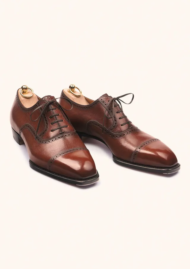 Stefano Bemer Oxfords Russia Calf stringate captoe replica