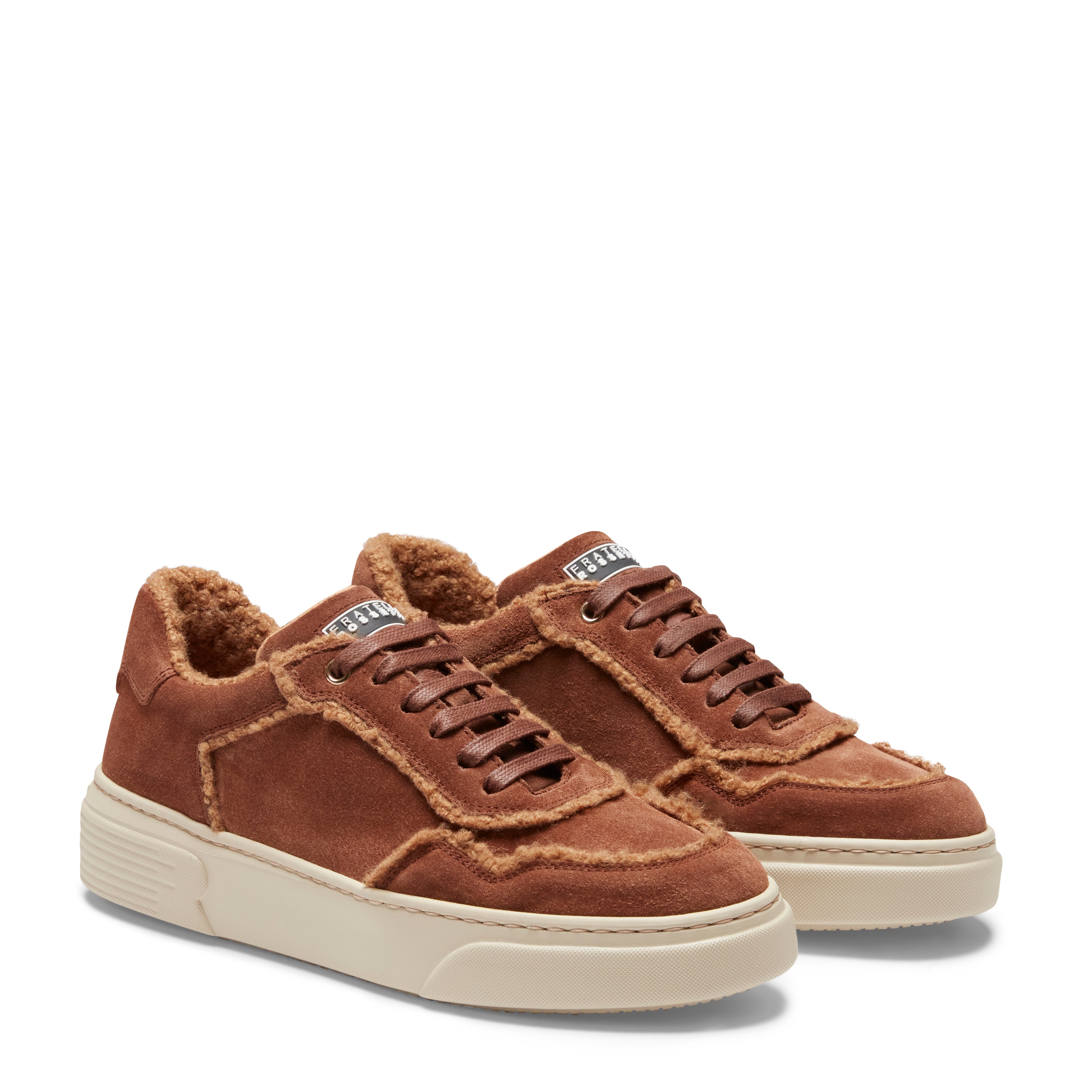 F.lli Rossetti 76965 Sneakers Donna Bruciato Pelle Scamosciata