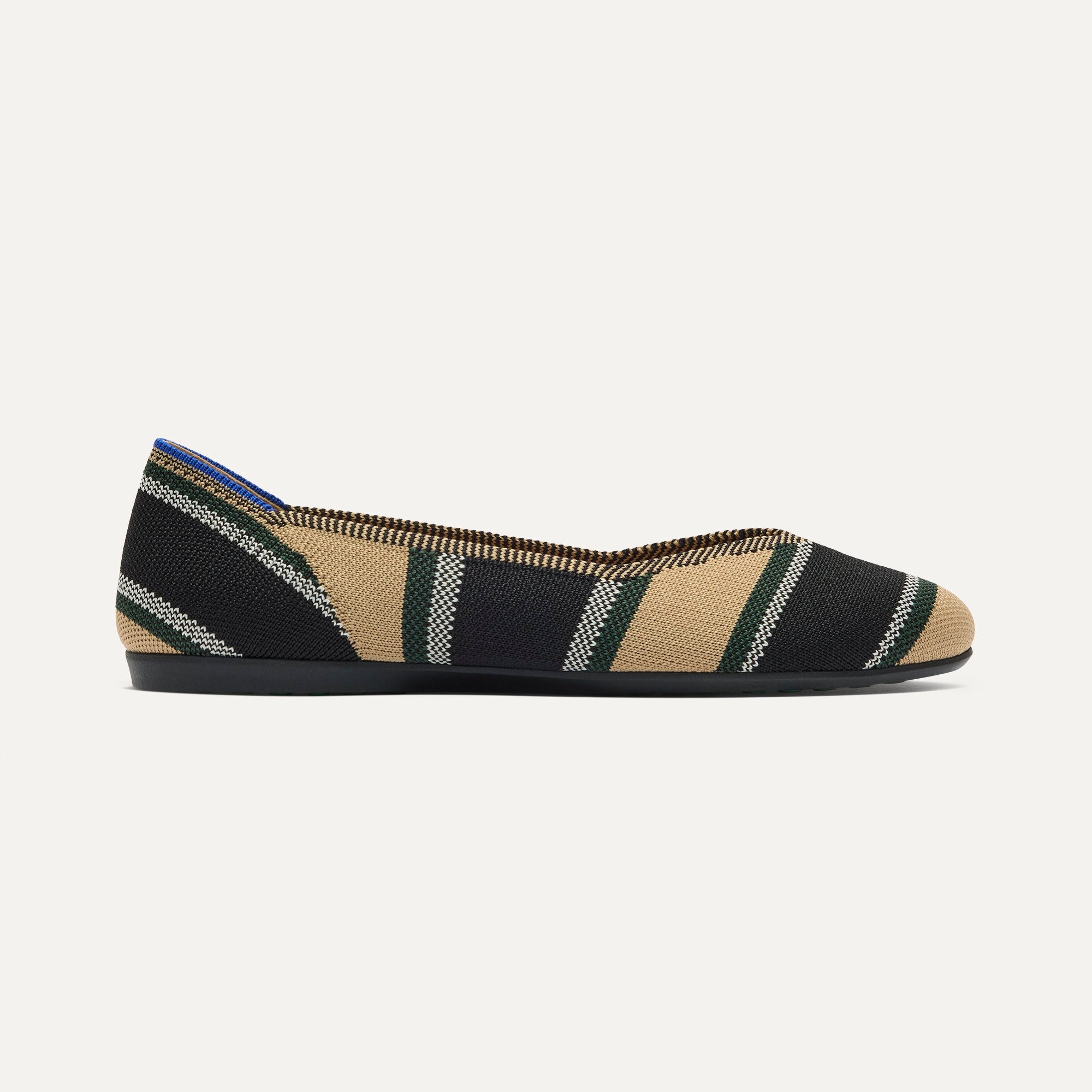 Rothy's The Daily Flat ballerine Hickory Stripe maglia comoda