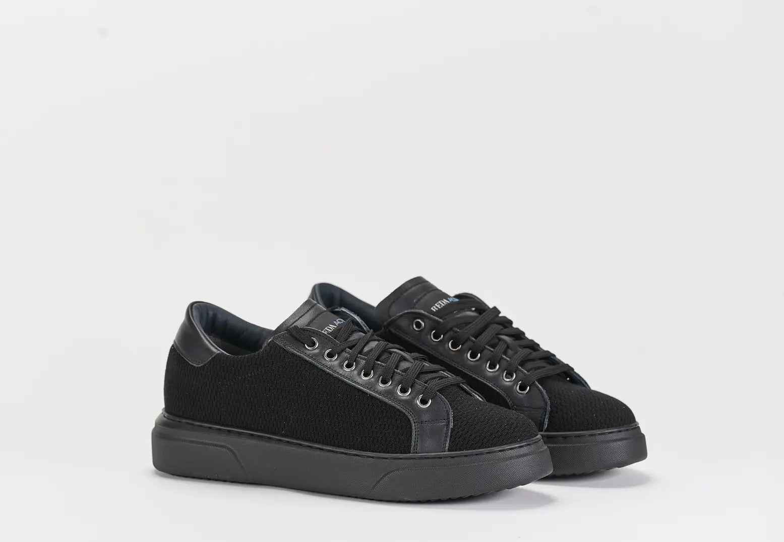 Sandro Barbera & Figli Wooly 1100 sneaker nera lana merino