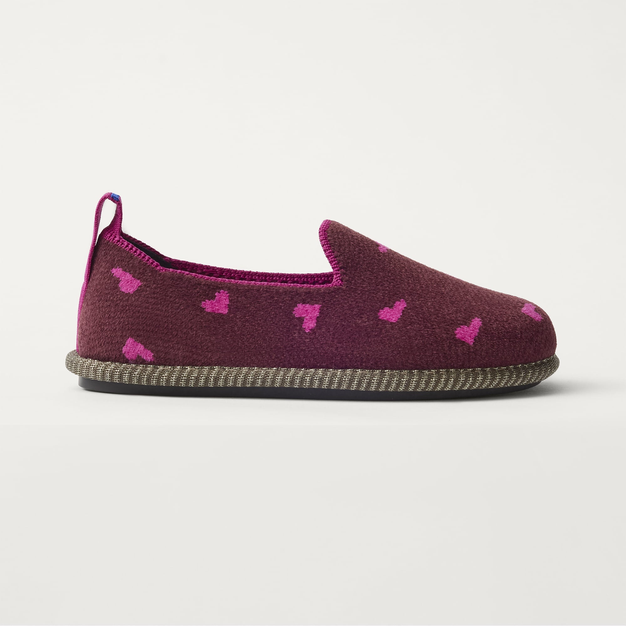 Rothy's The Mini Loafer mocassini bambina ReVelvet Heartbeat antiscivolo