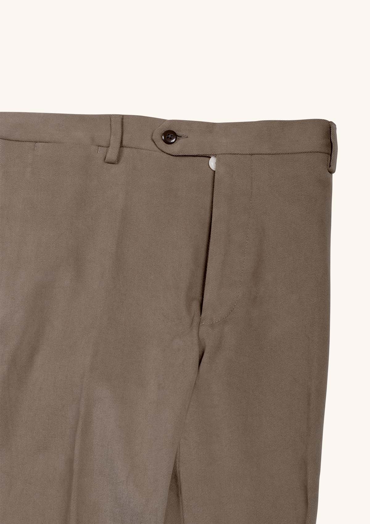 Stefano Bemer Trousers SV3065 pantaloni cotone taupe
