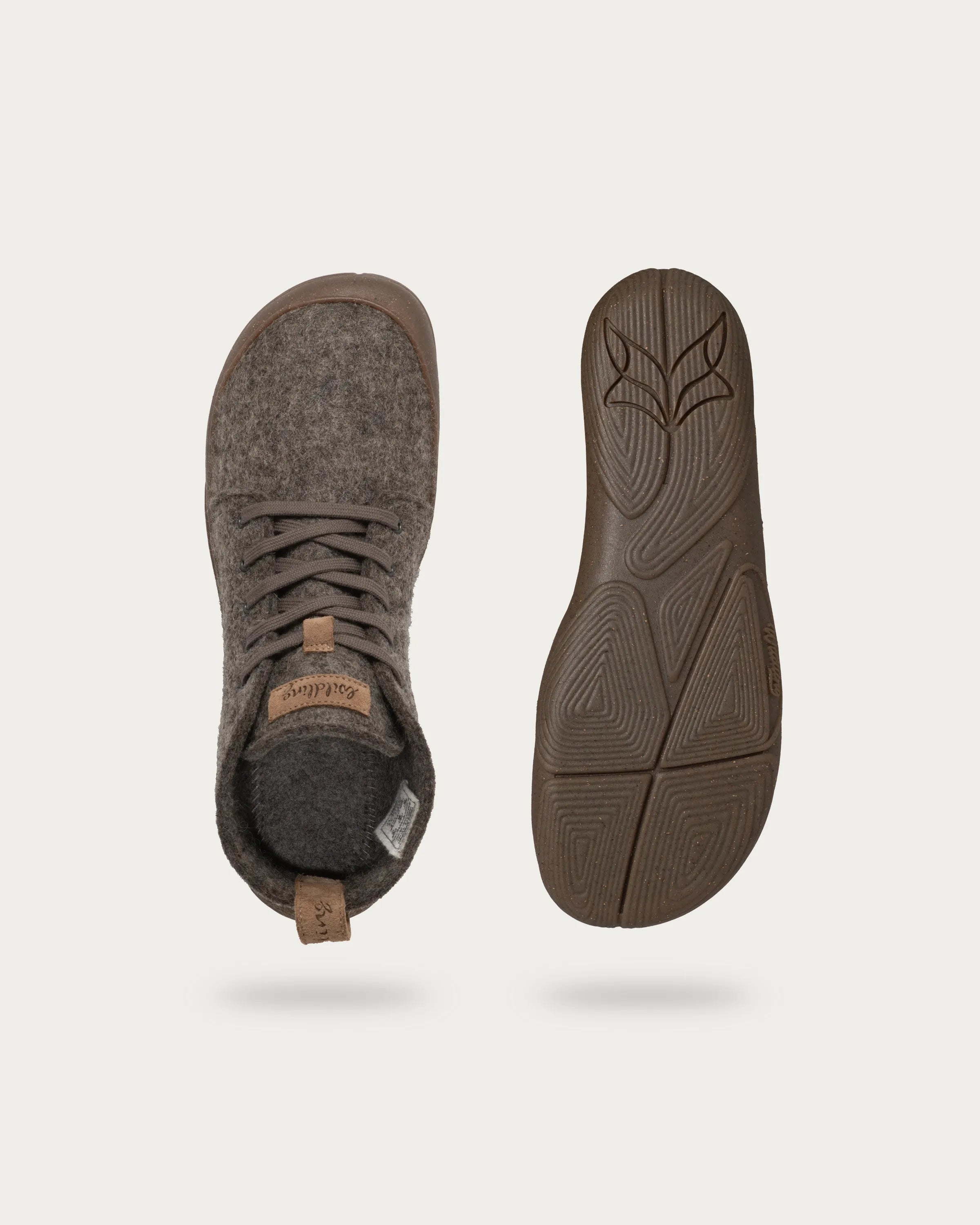 Wildling Shoes Feltro Sten scarpe invernali lana grigia