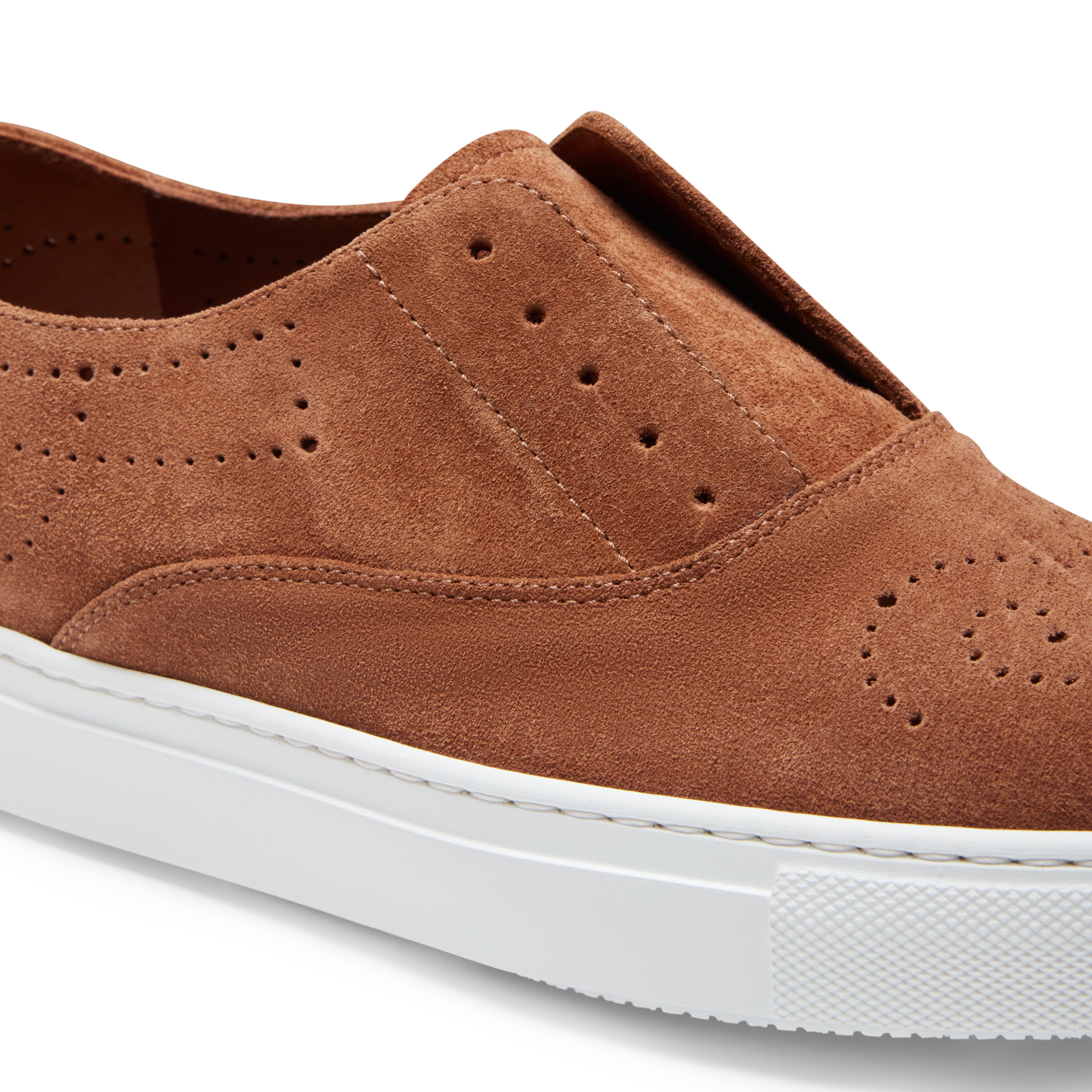 F.lli Rossetti Hobo Sport 45813 Sneaker Suede Uomo Tabacco