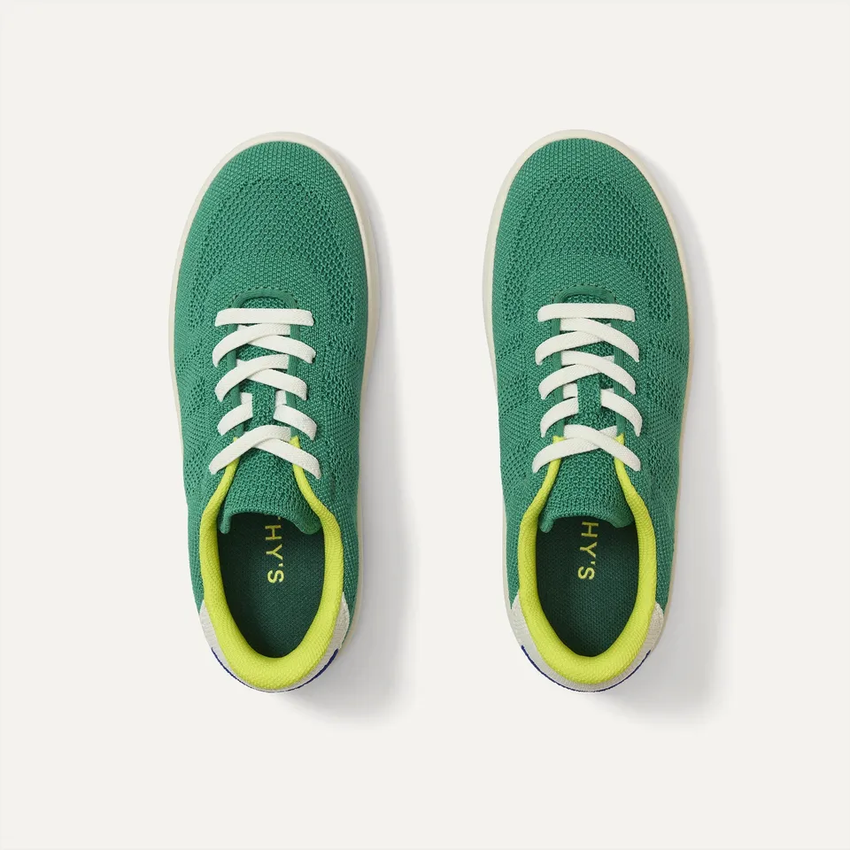 Rothy's Kids Stretch Sneaker scarpe bambino Emerald Pop verdi