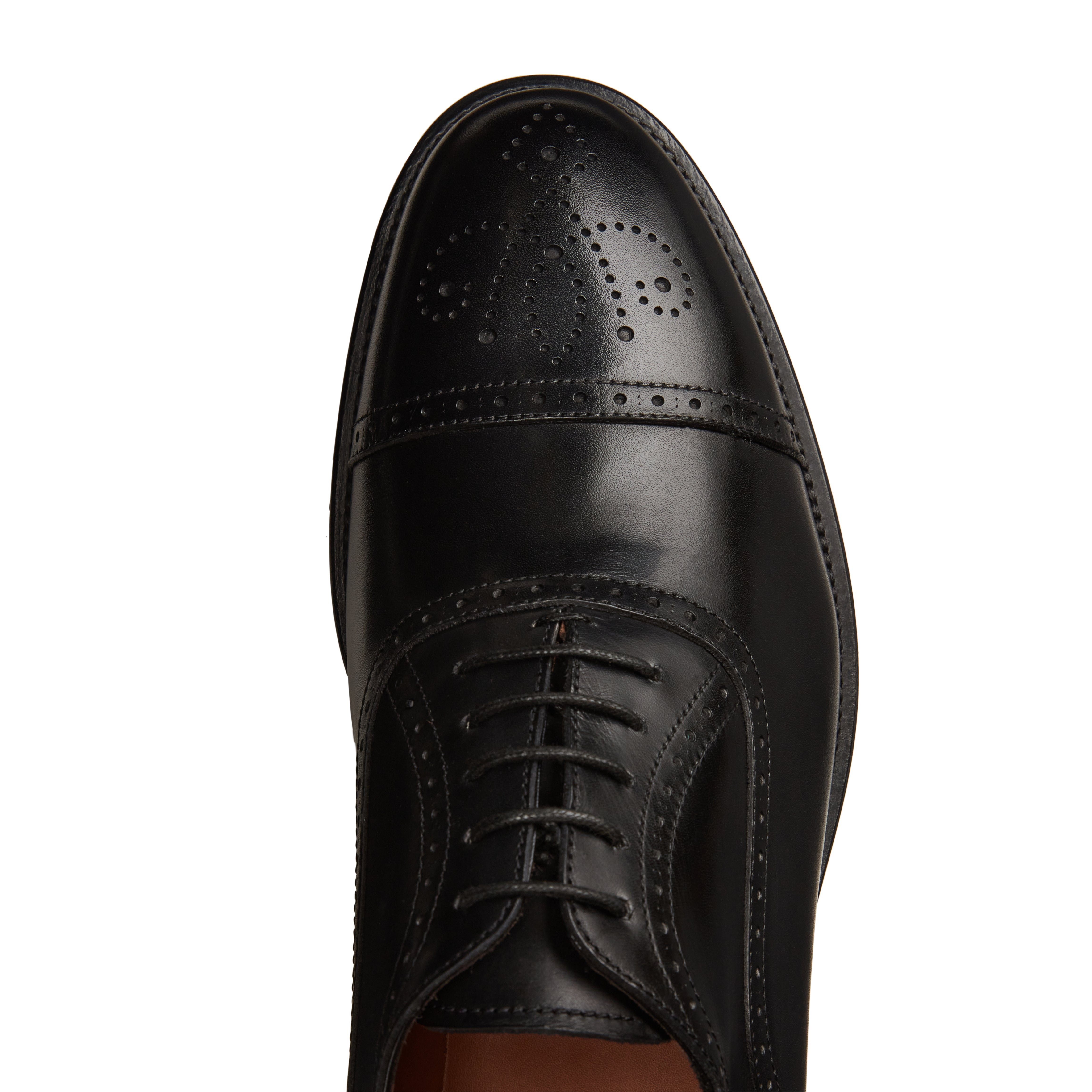 F.lli Rossetti 15217 Francesina Brogue Pelle Nero