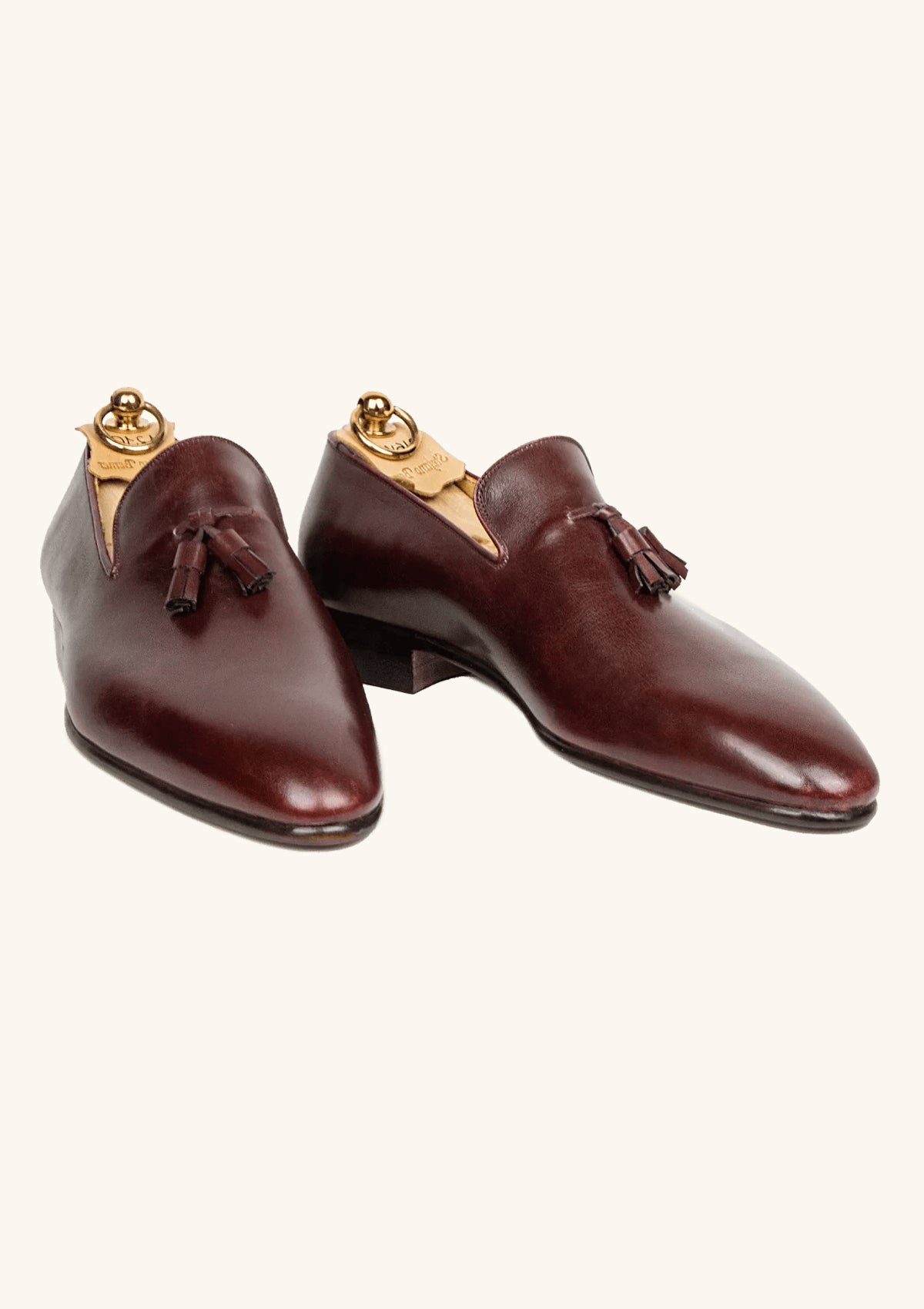 Stefano Bemer Loafers C1216 mocassini uomo vitello bordeaux 42