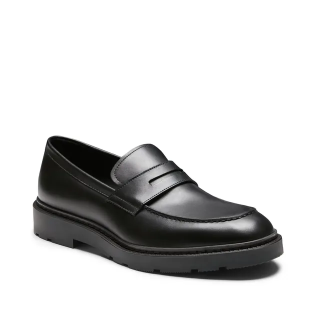 F.lli Rossetti 47208 Mocassino Pelle Nero Classico Uomo