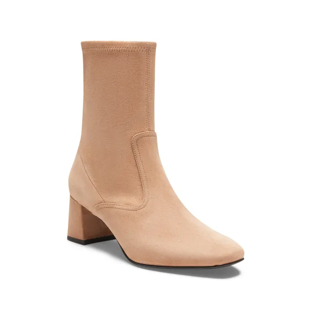 F.lli Rossetti 68326 Stivaletto Donna Beige Scamosciato Tacco 50