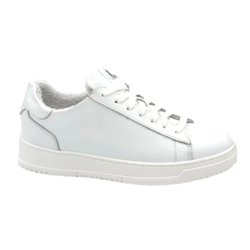 Sandro Barbera B68 Swag sneaker uomo bianco pelle