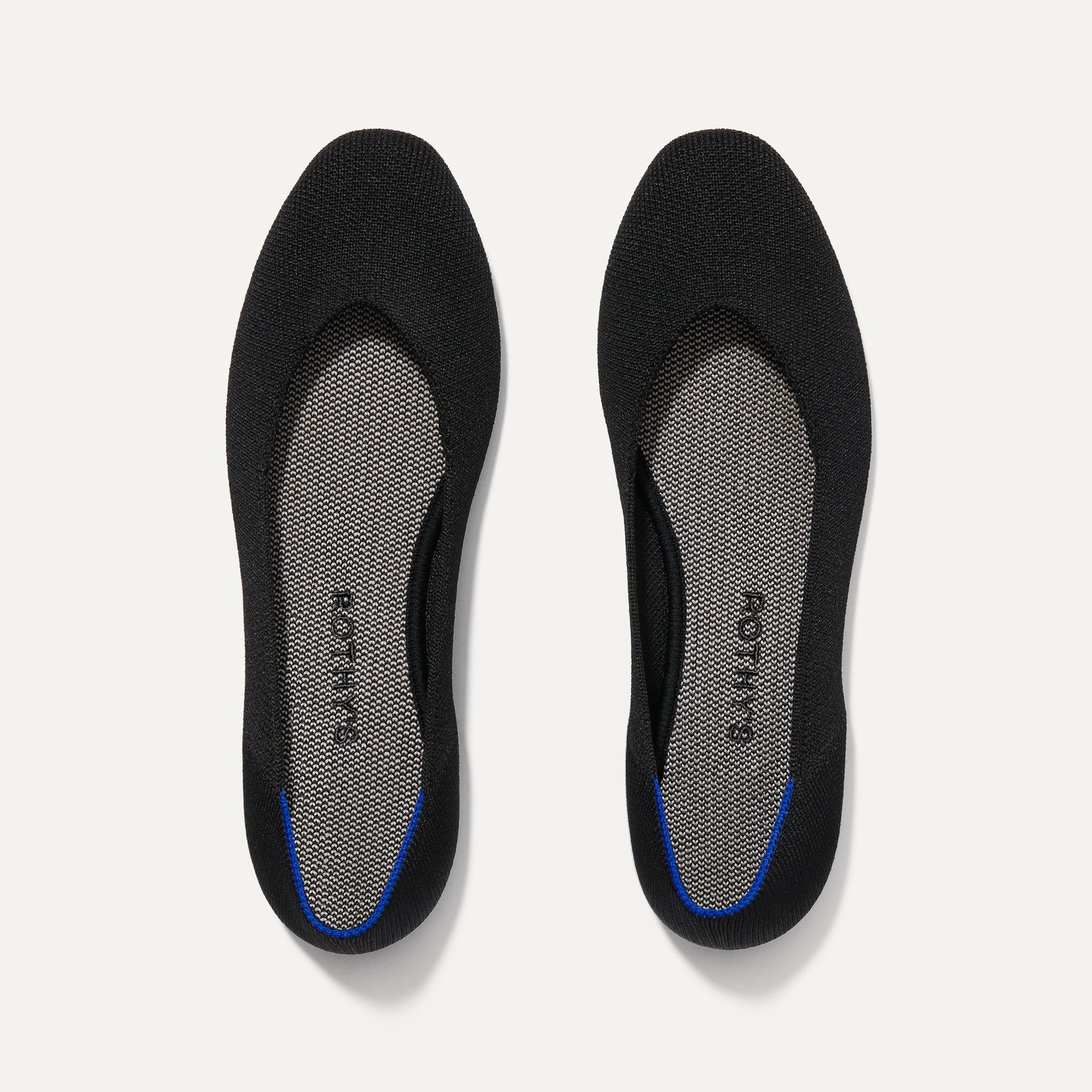 Rothy's Flats The Square ballerine nero punta quadrata comode
